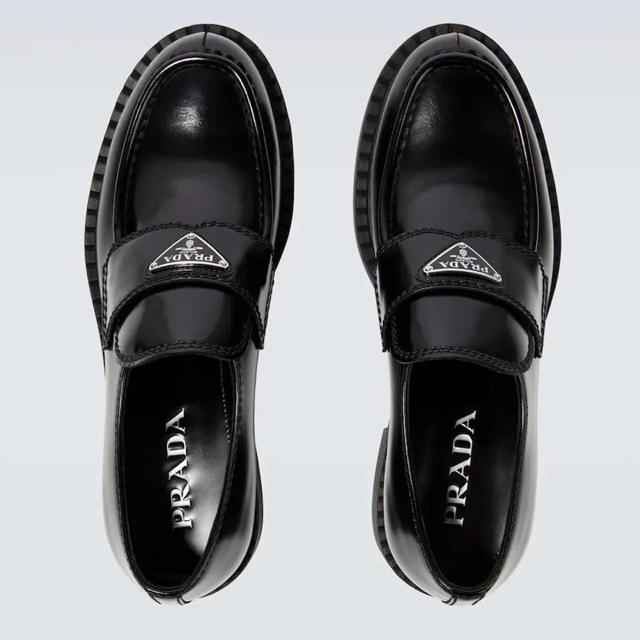 Prada Men's Black Loafers | Depop