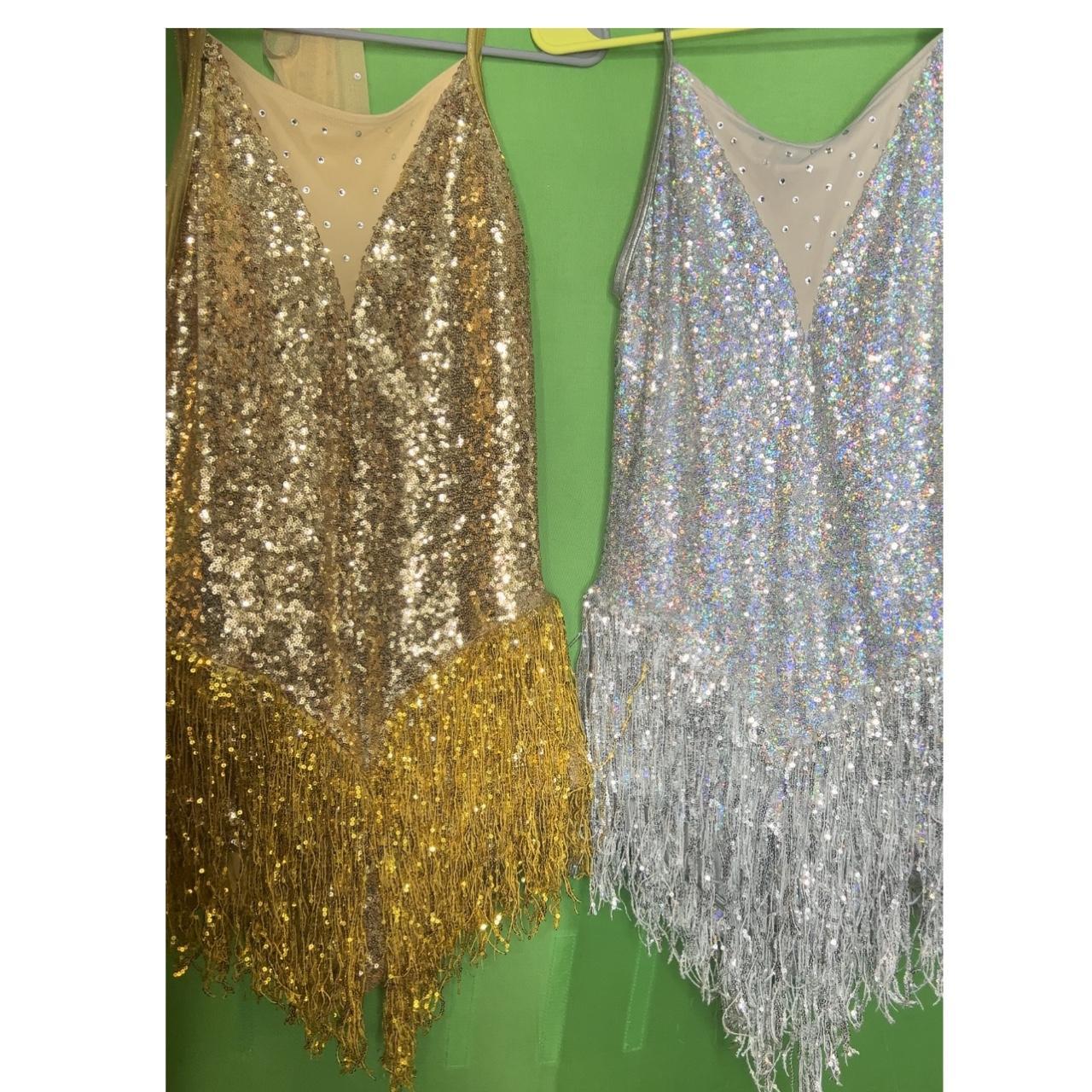 Fringe Dance Costume(s) Leotard Both fit size AL... Depop