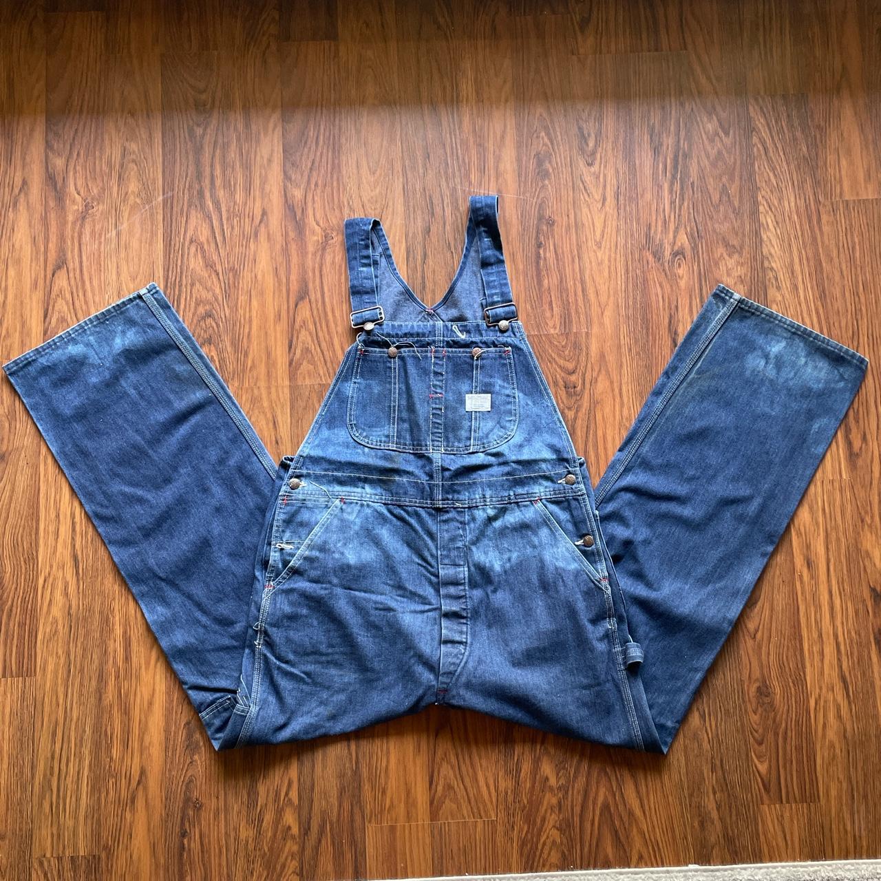 Vintage Big Mac 70s overalls Amazing piece!! With a... - Depop