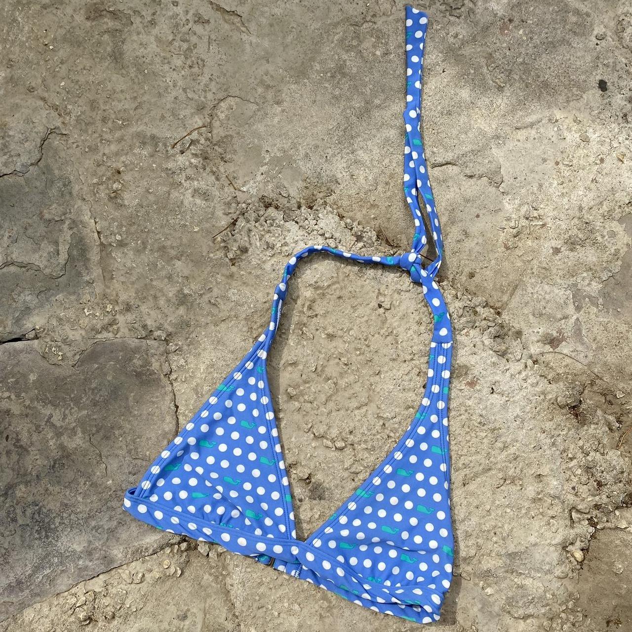 Cute vineyard vines bikini top Great condition... Depop