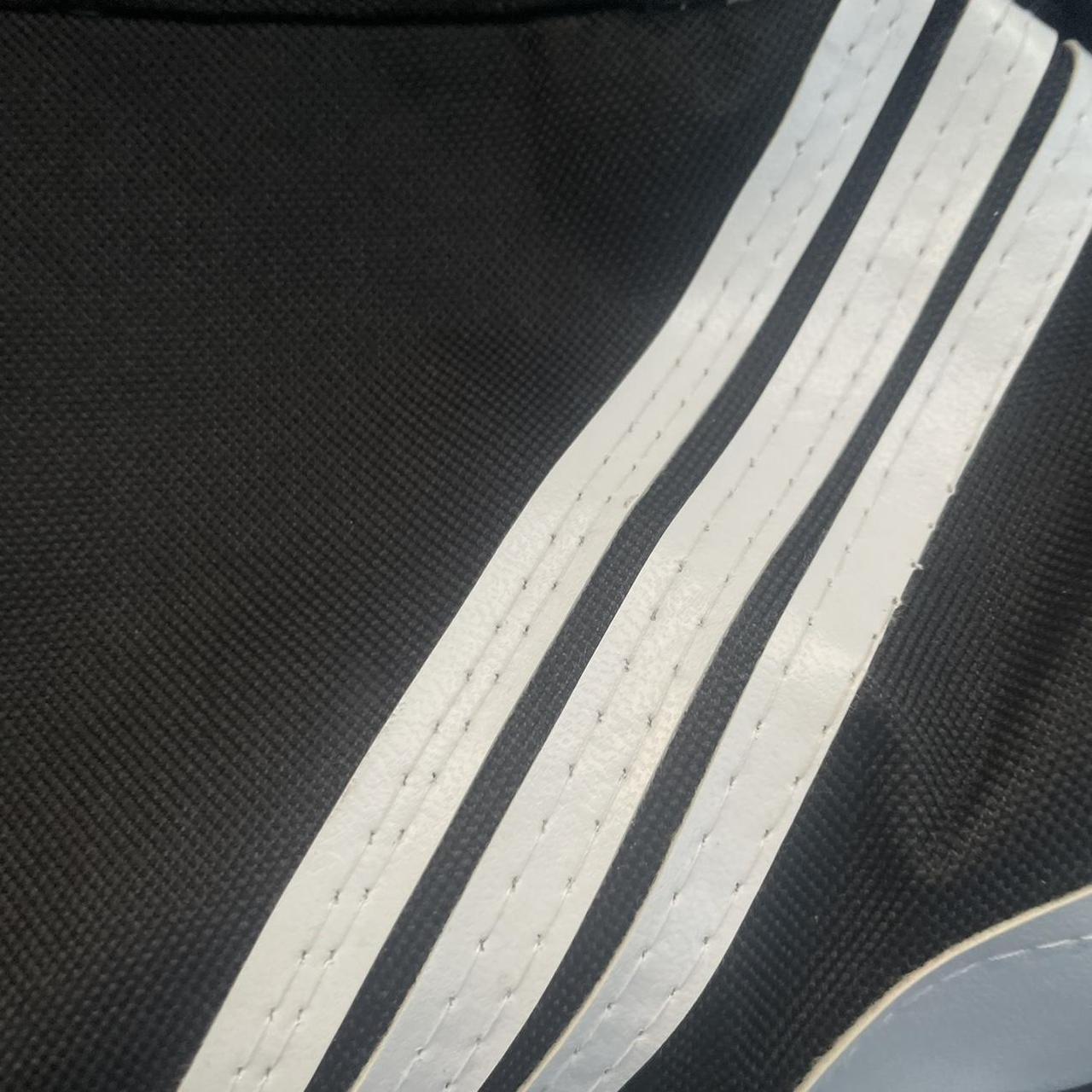Cute mini ADIDAS shoulder bag Black and white - Depop