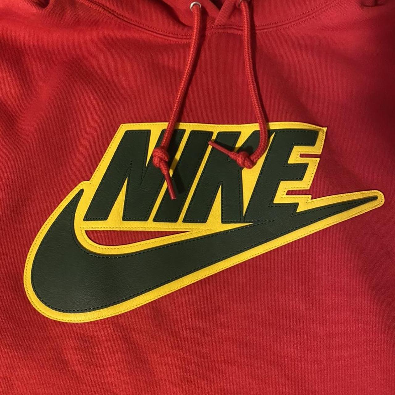 Nike Supreme Leather Applique Hoodie