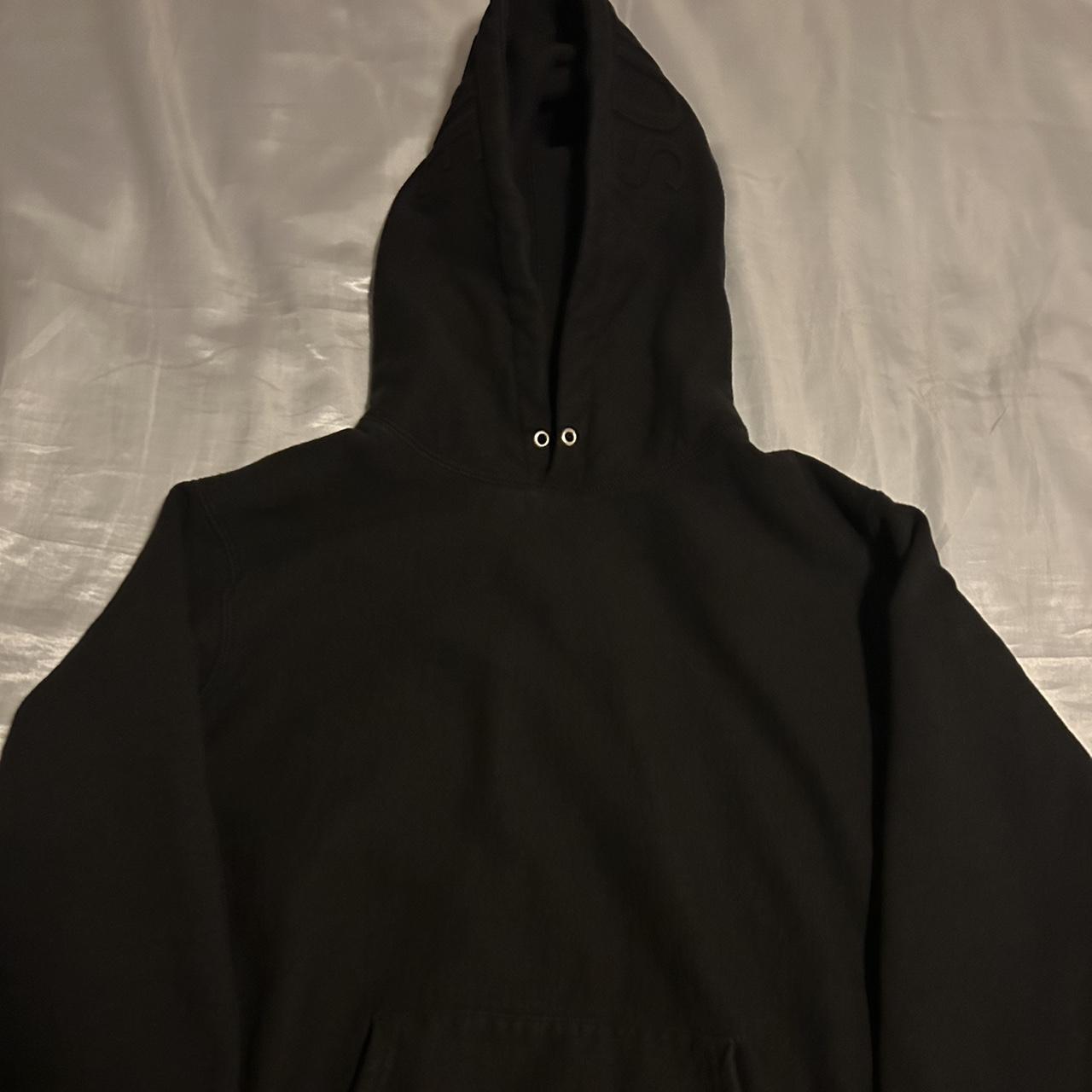 Supreme writing in hood hoodie bought for 400 at mag... - Depop