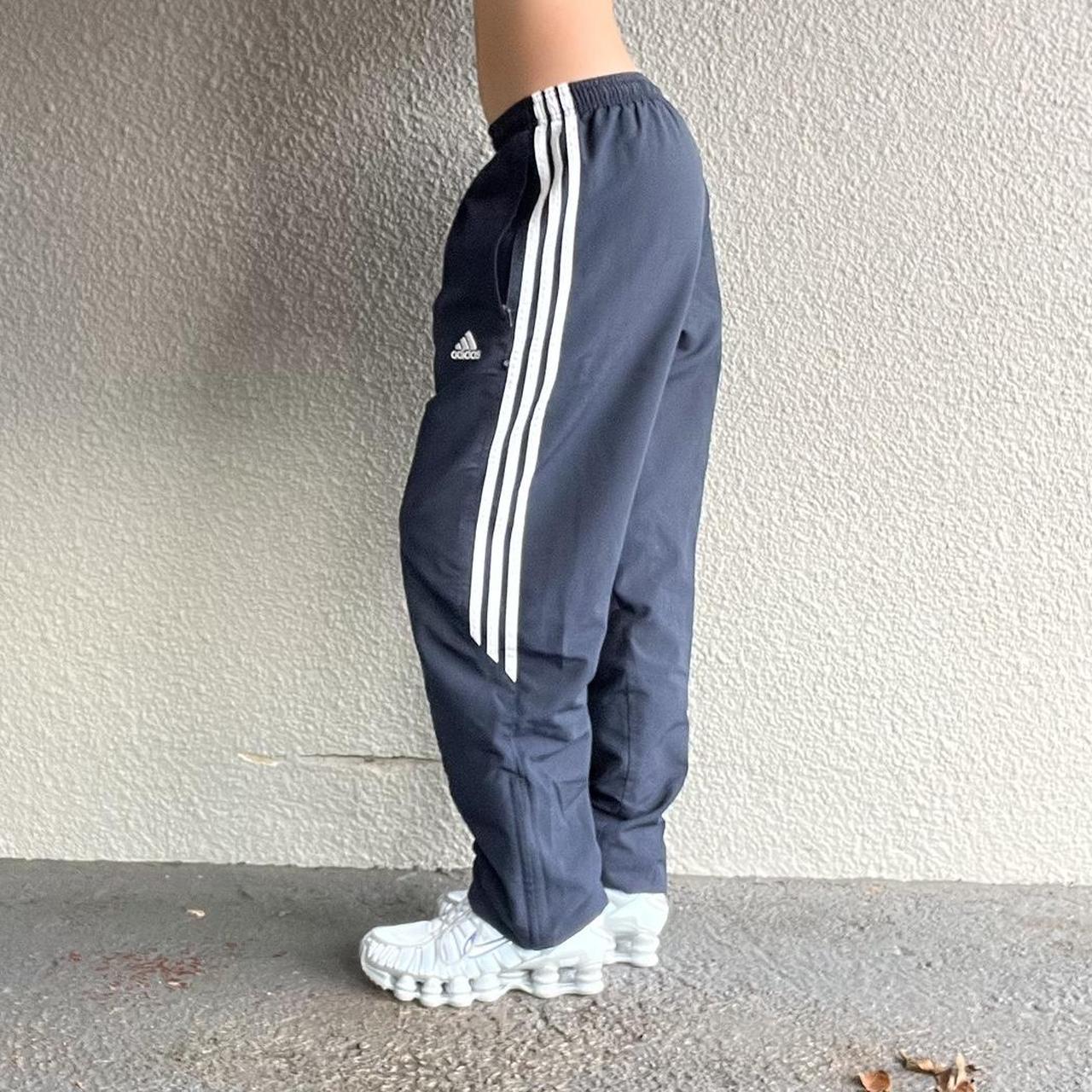 Y2k baggy adidas joggers Labelled size 30” Shown on... - Depop