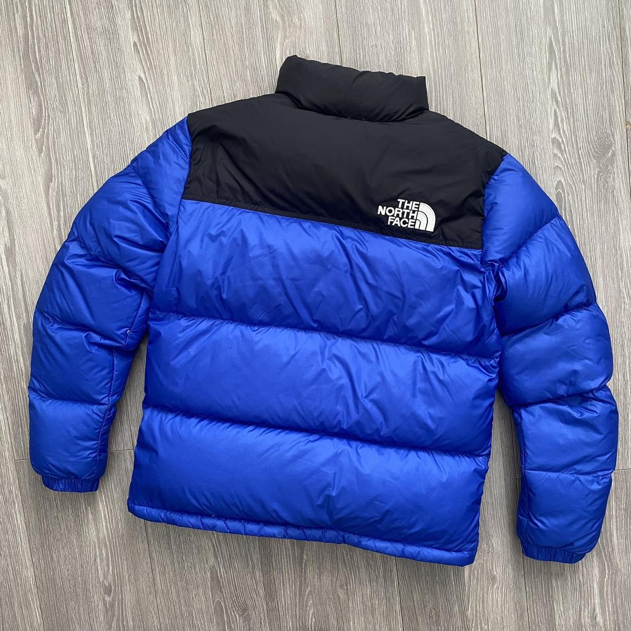 Teens’ 1996 The North Face 700 retro nuptse blue... - Depop