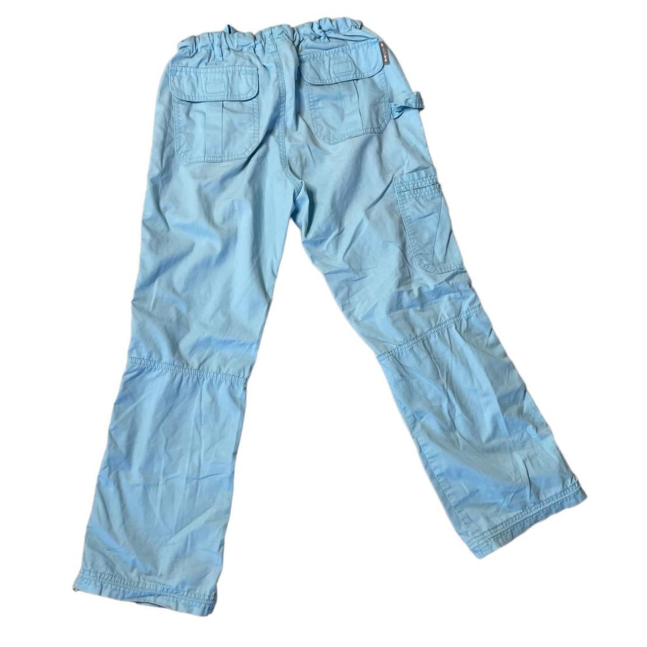 KOI Kathy Peterson Scrub Pants Womens 701 Cargo Pant light BLUE