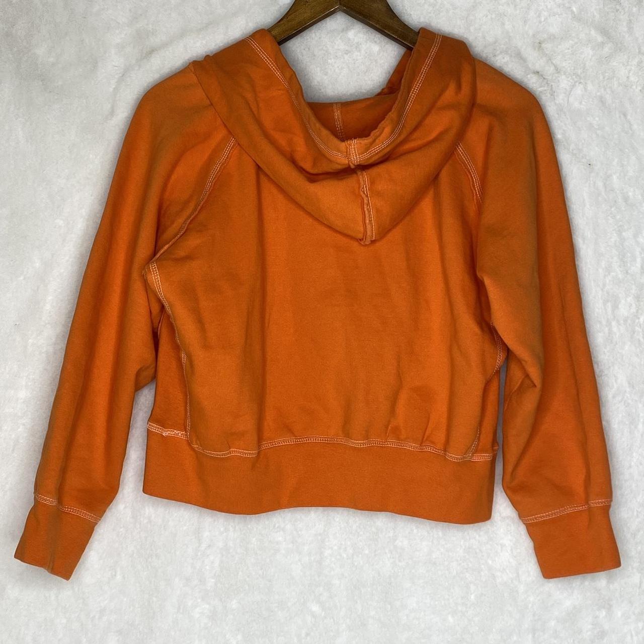 Vintage 90s Hooters Cropped Rhinestone Hoodie... Depop