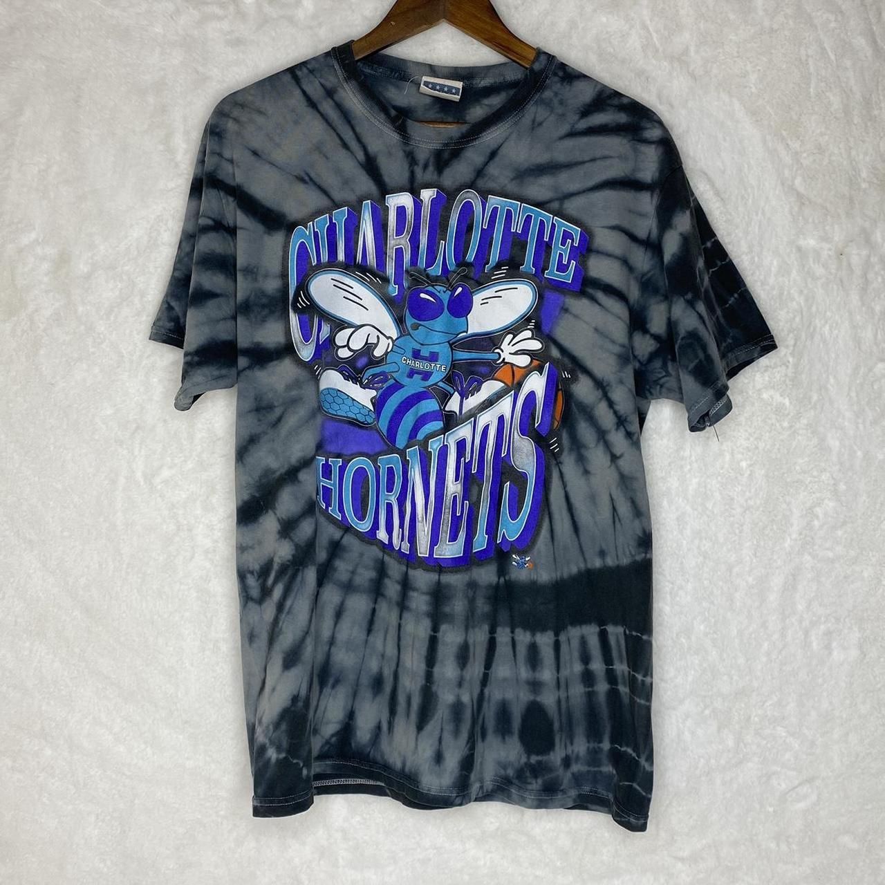 charlotte hornets vintage shirt charlotte hornets nba basketball t