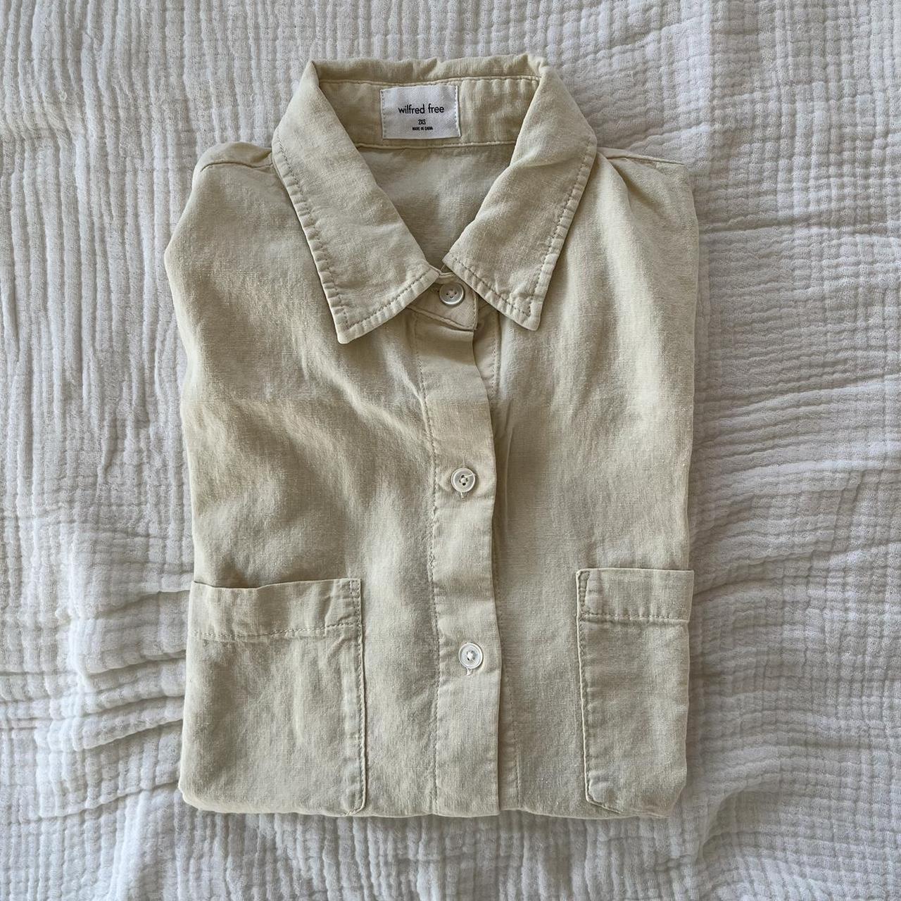 Wilfred Free COTTAGE LINEN SHIRT