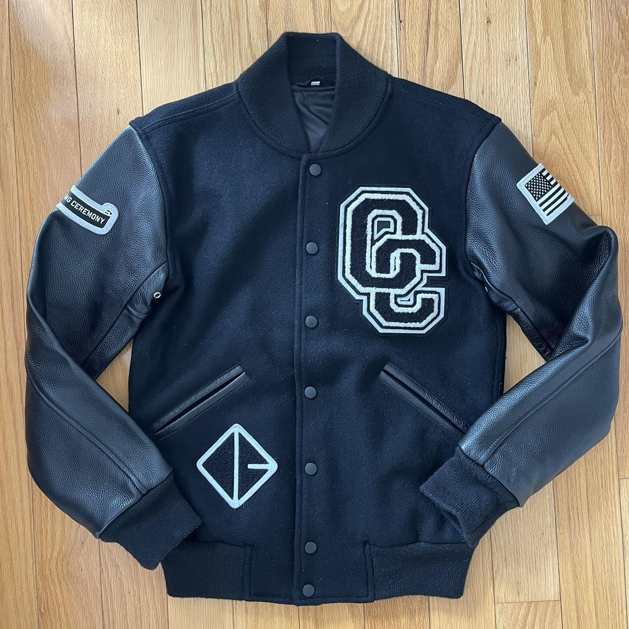 REPOP Opening Ceremony Black Varsity Jacket Size | Depop