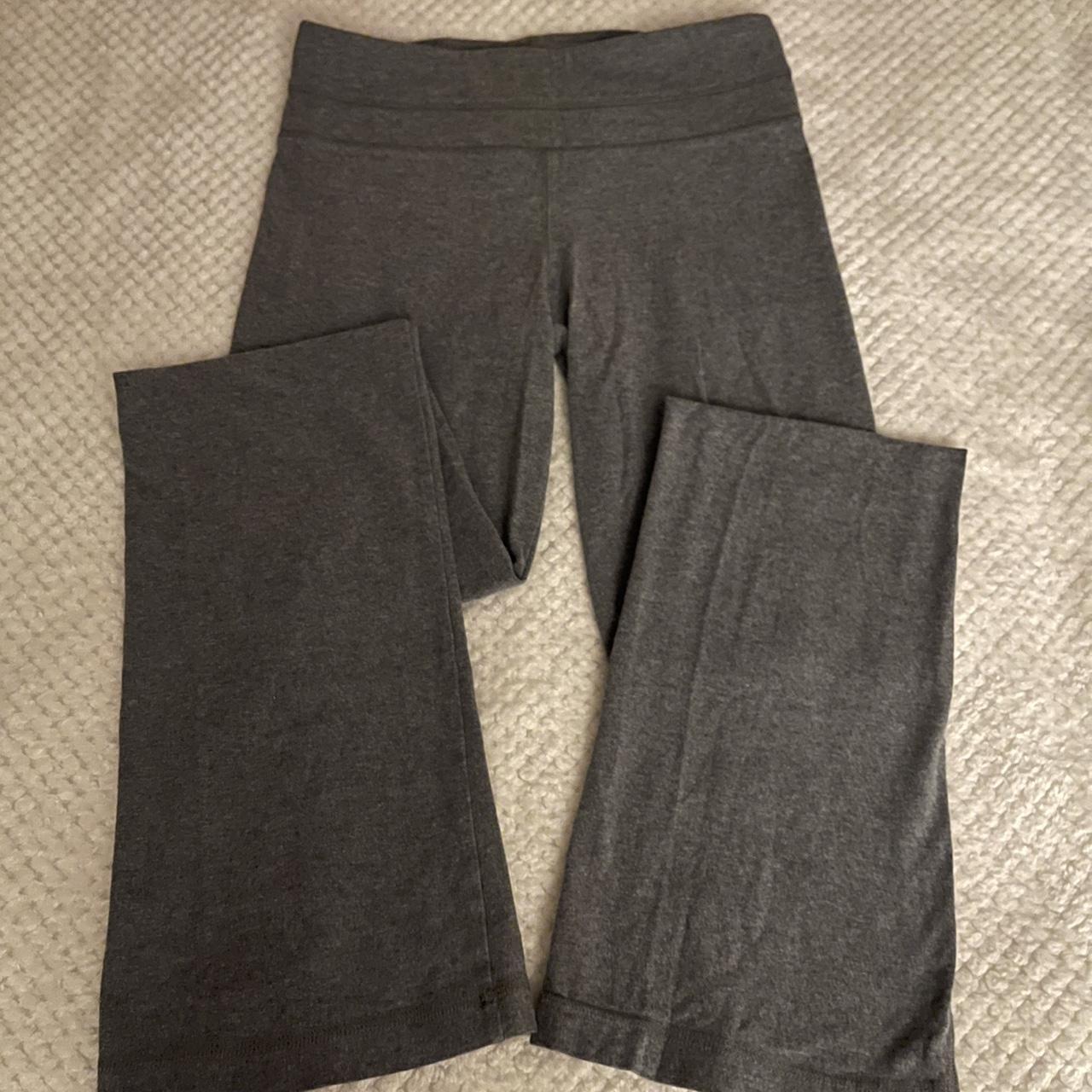 Express flare yoga pants inseam is 32 inches... - Depop