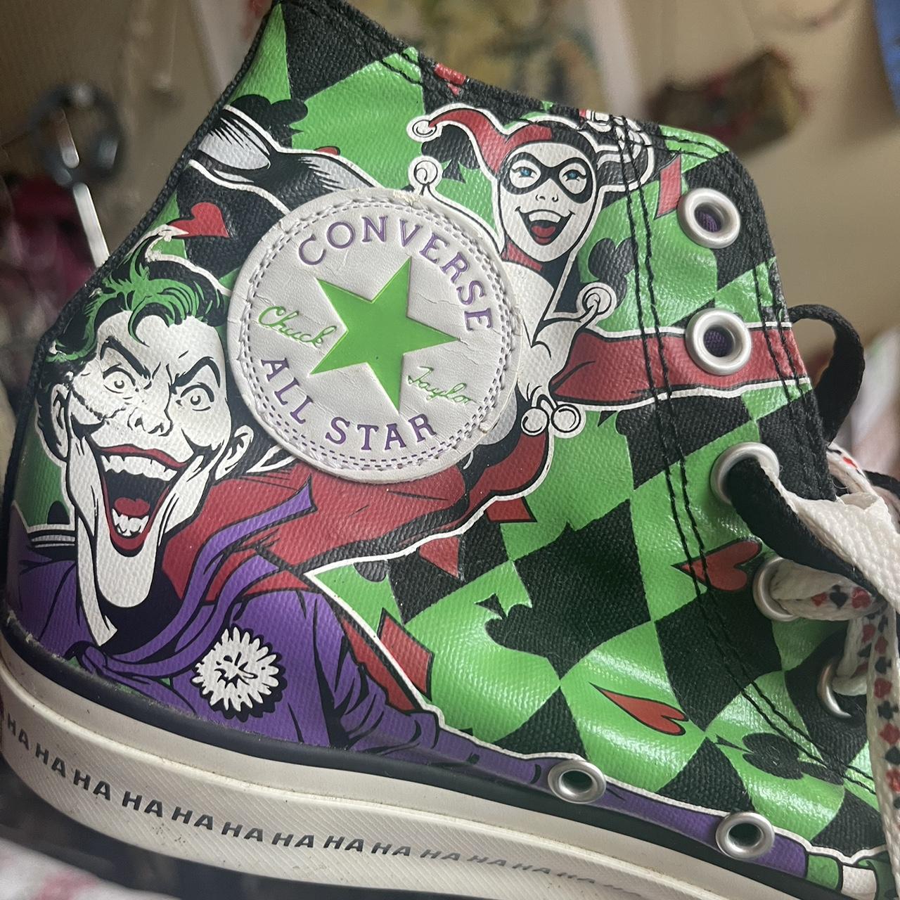 Limited Edition Jokers Wild Unisex Converse All Star