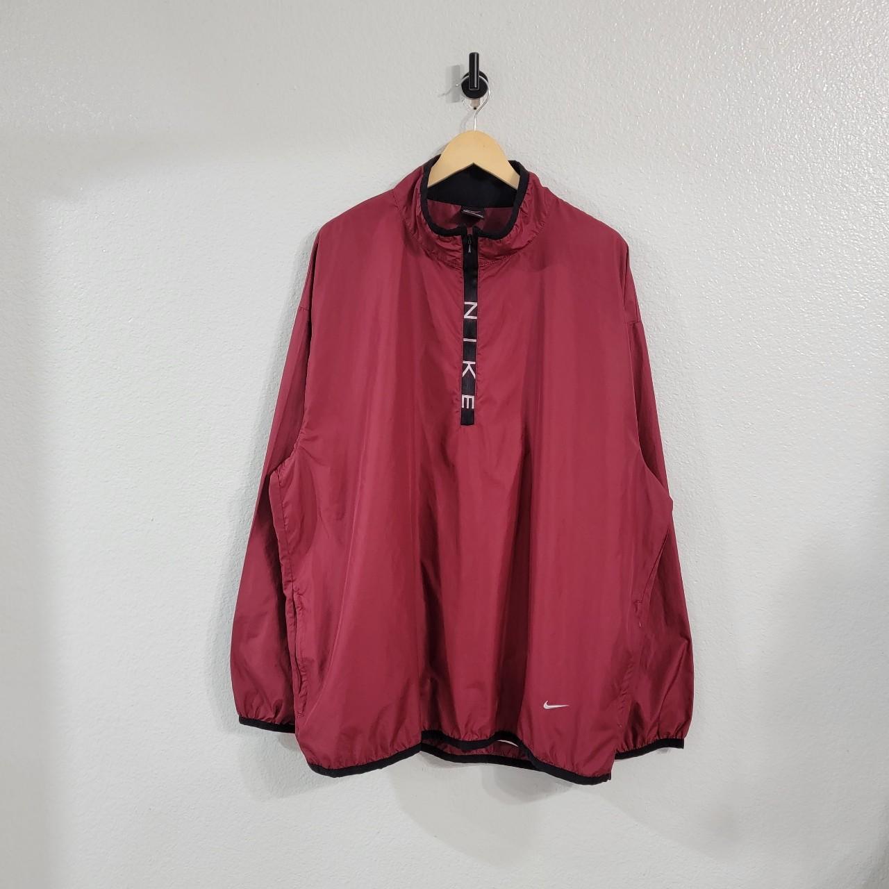 mens nike half zip windbreaker