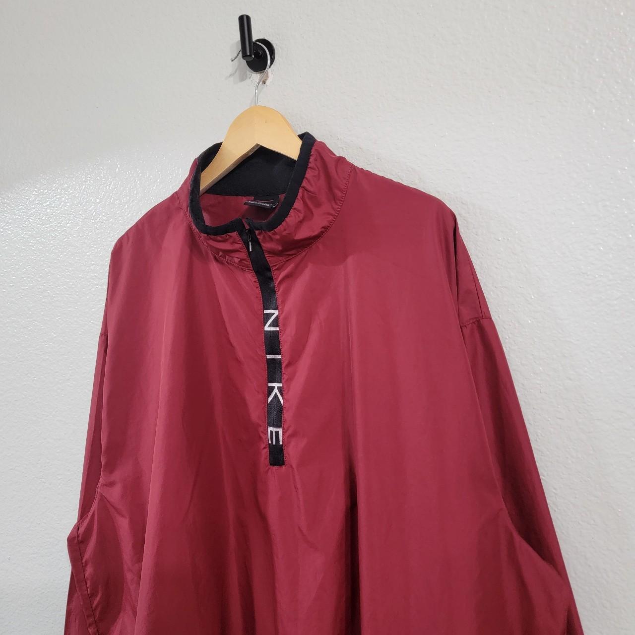mens nike half zip windbreaker