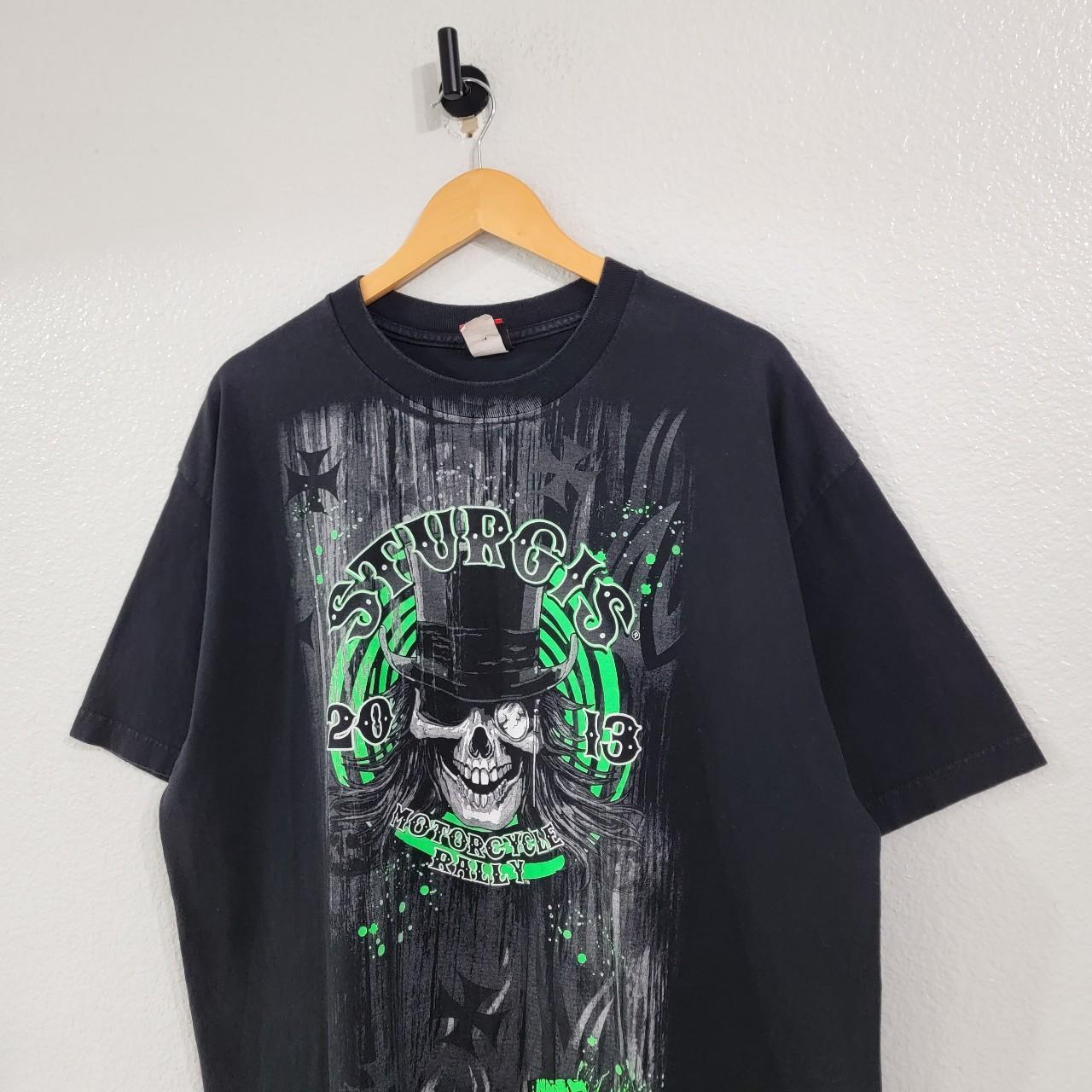 Sturgis Biker Skull Tee - Men's size XL - Hot... - Depop