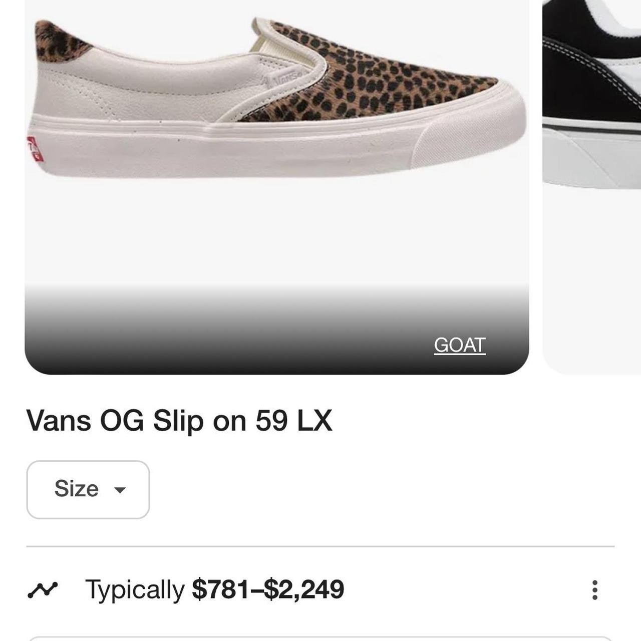 Vans OG Slip On 59 LX 'Pony Hair - Leopard' Going | Depop