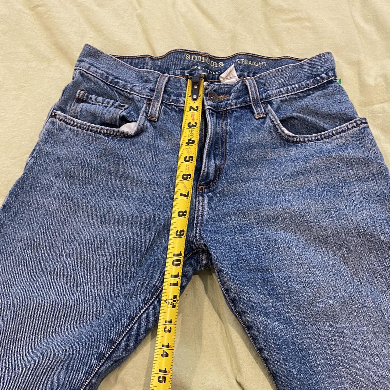 Denim sonoma jeans 30x30 straight Great condition... - Depop