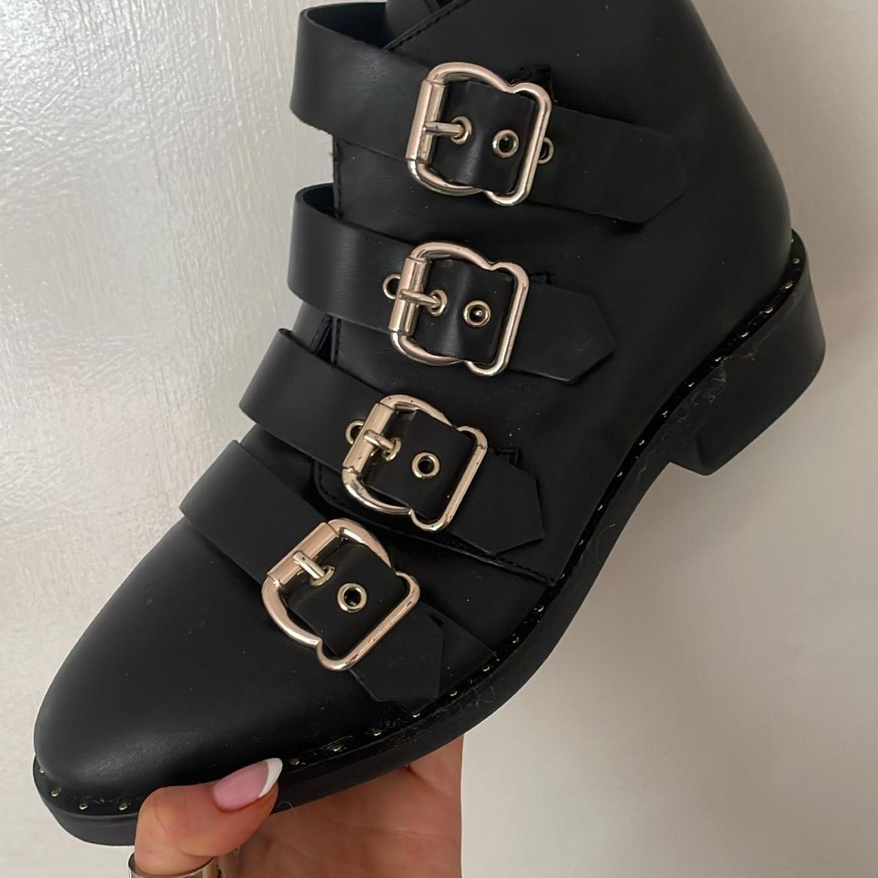 asos buckle boots