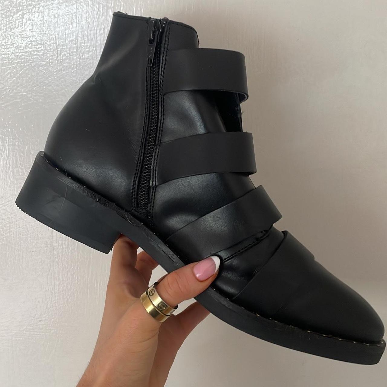 asos buckle boots