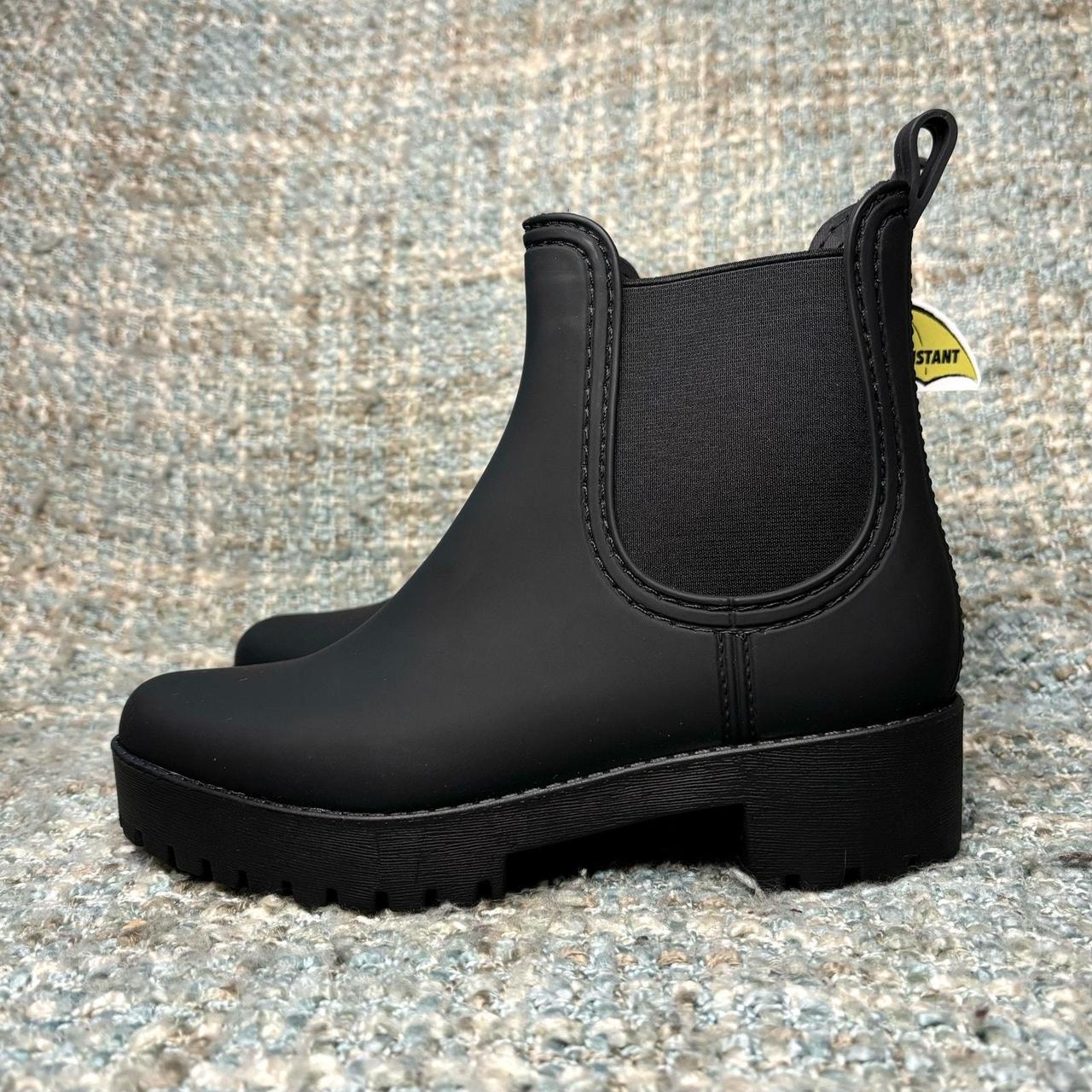 Cloudy chelsea rain boot jeffrey campbell best sale