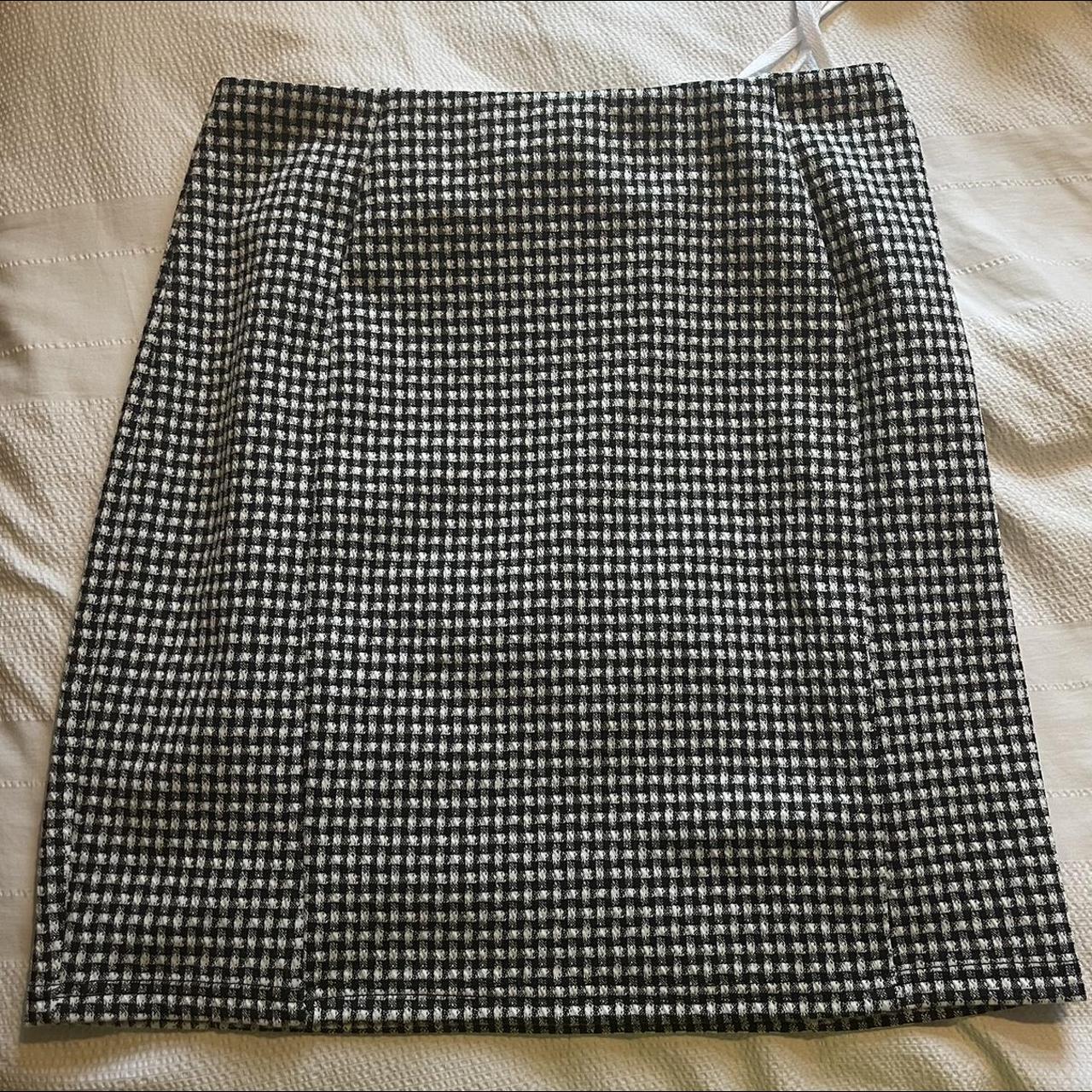 Checkered skirt Size: 12 Condition: new with... - Depop