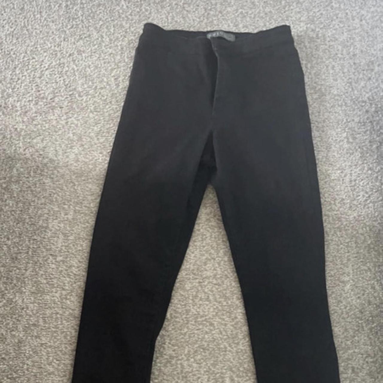 Primark high waisted black skinny jeans Size 10 - Depop