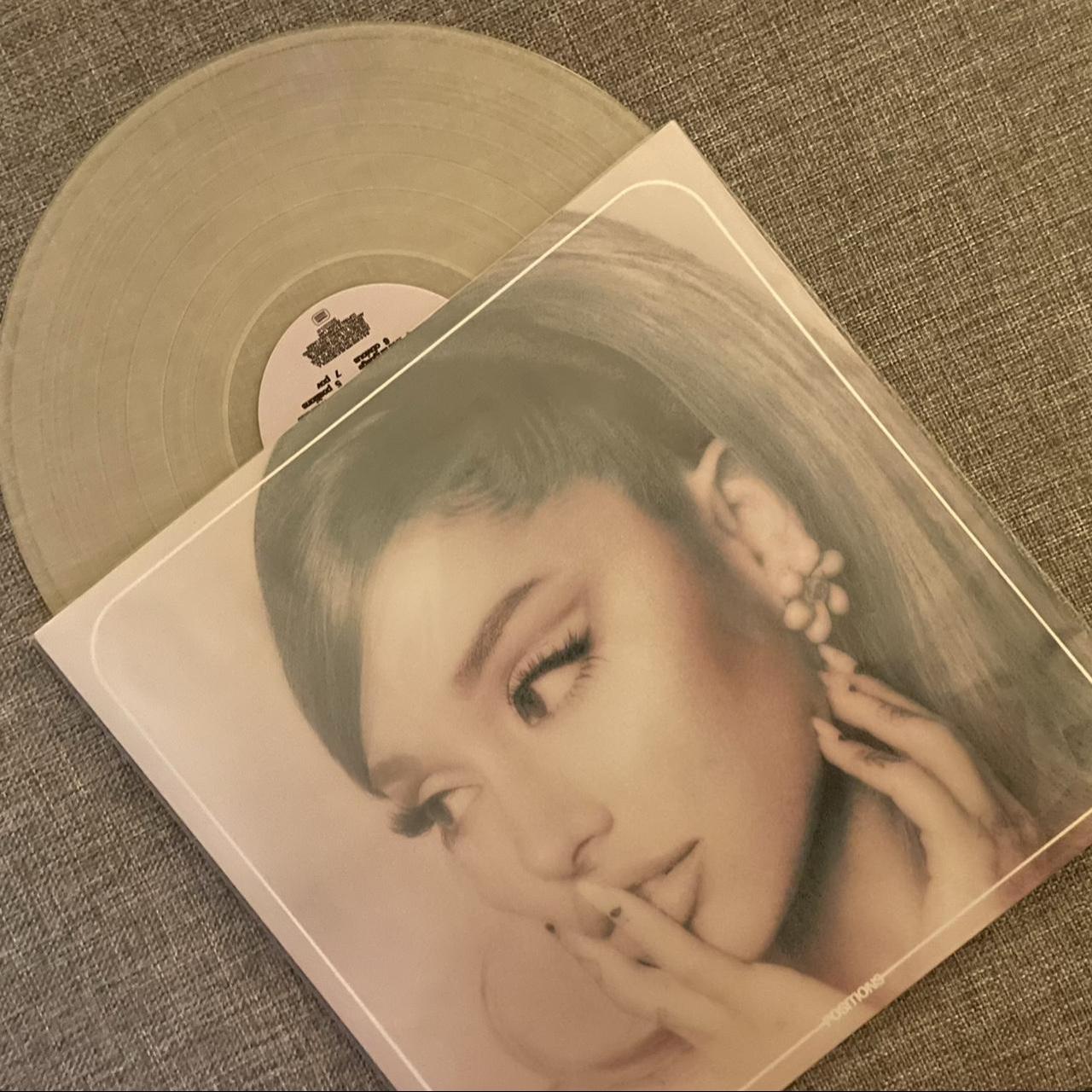 Sealed Ariana Grande Positions glow in the dark vinyl. - Depop