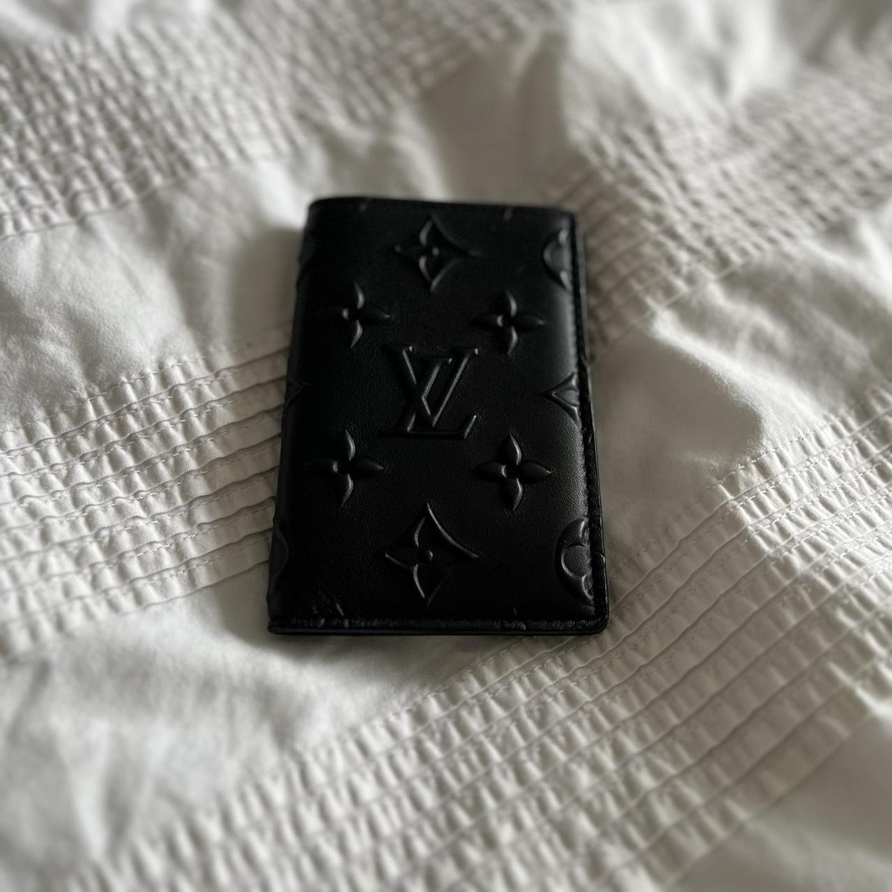 Louis Vuitton Double Card Holder Monogram Brown - - Depop