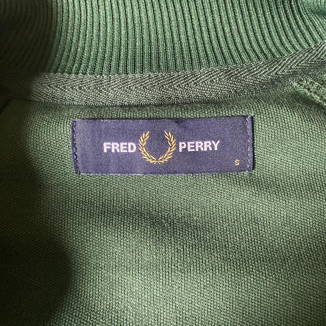 Fred Perry track top •excellent brand new condition... - Depop