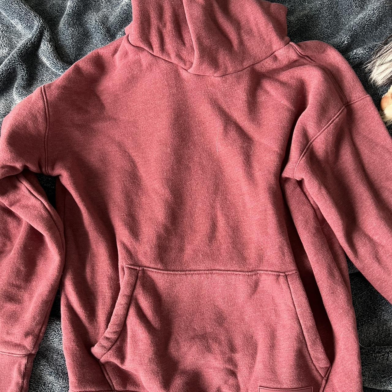 Abercrombie & Fitch Women's Red Hoodie Depop