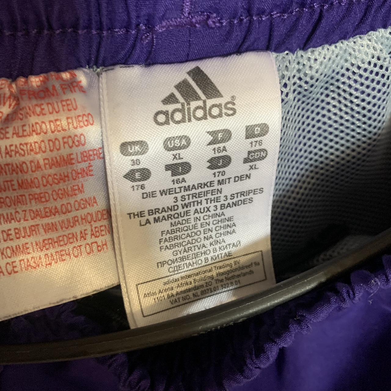 Purple Adidas Tracksuit Bottoms Trackies Vintage Depop 2054