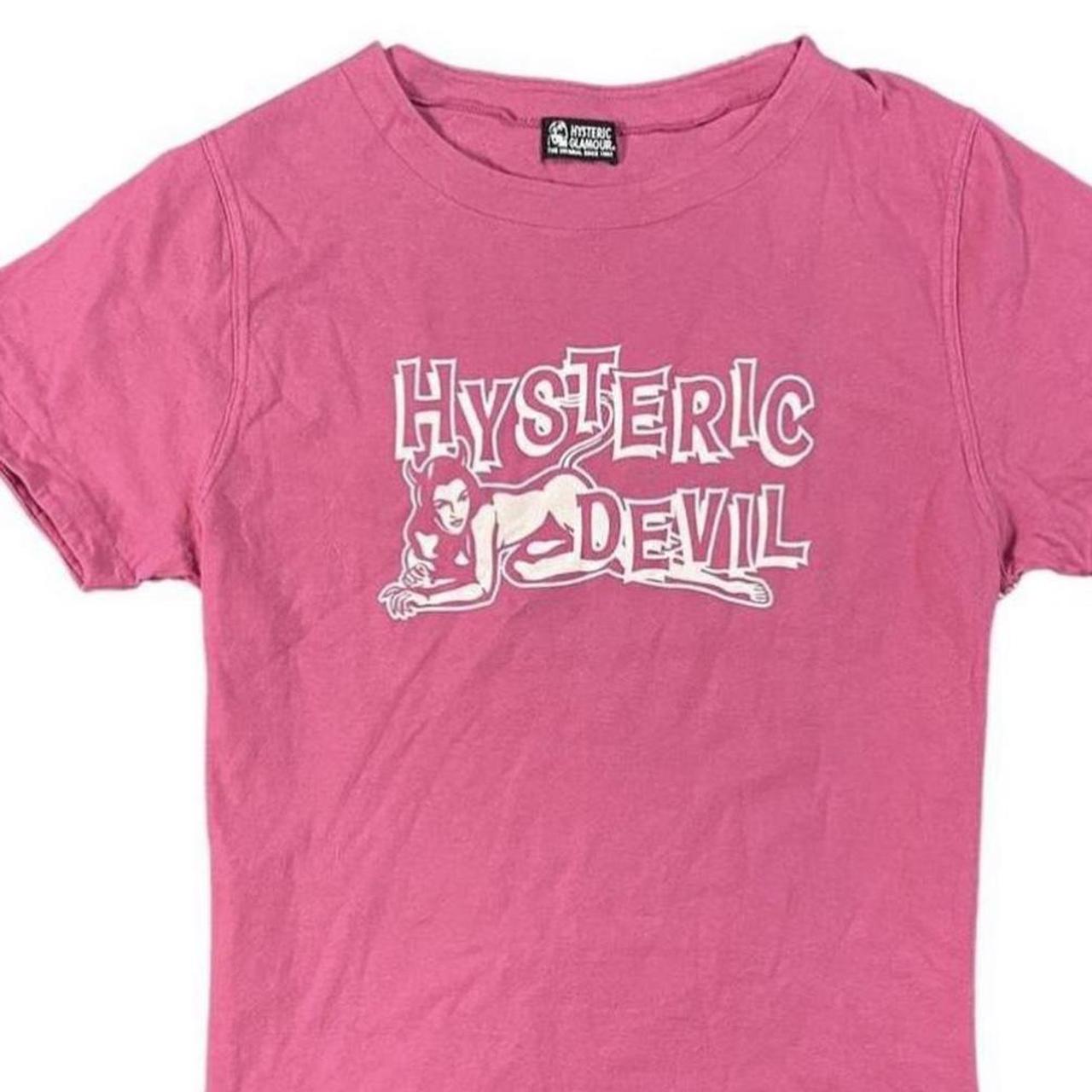 rare hysteric glamour “hysteric devil” tee has | Depop