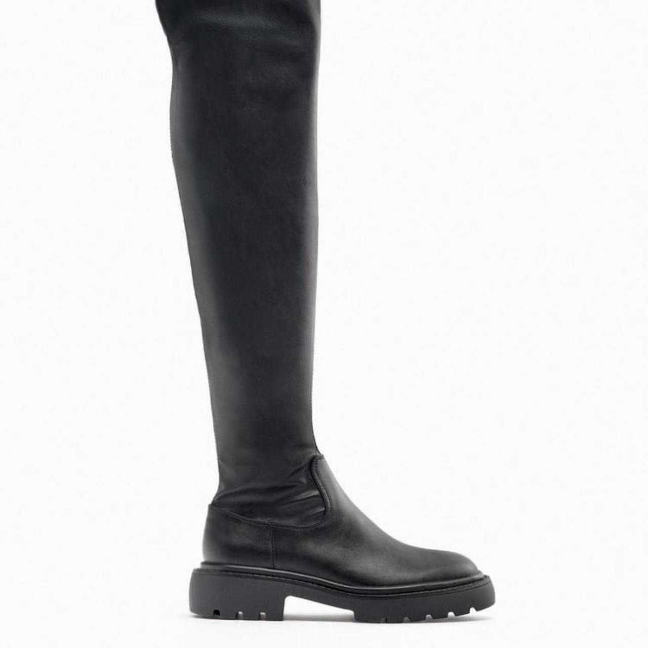 Zara Women's Boots Depop