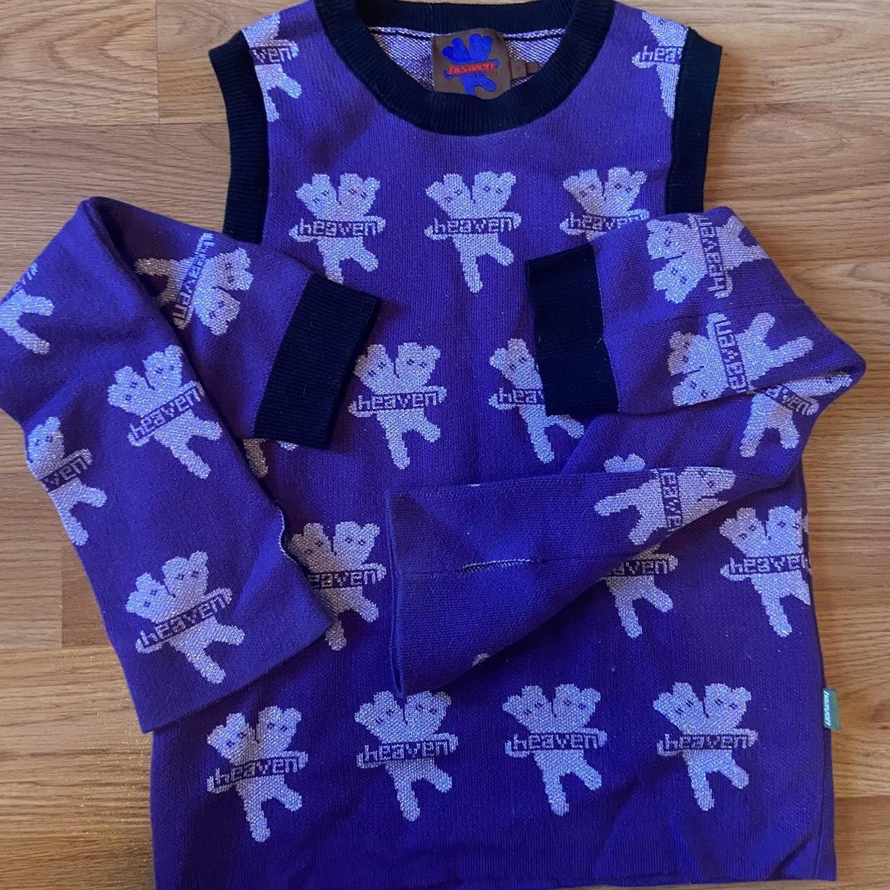 Heaven by Marc Jacobs Garfield knit sweater | Depop