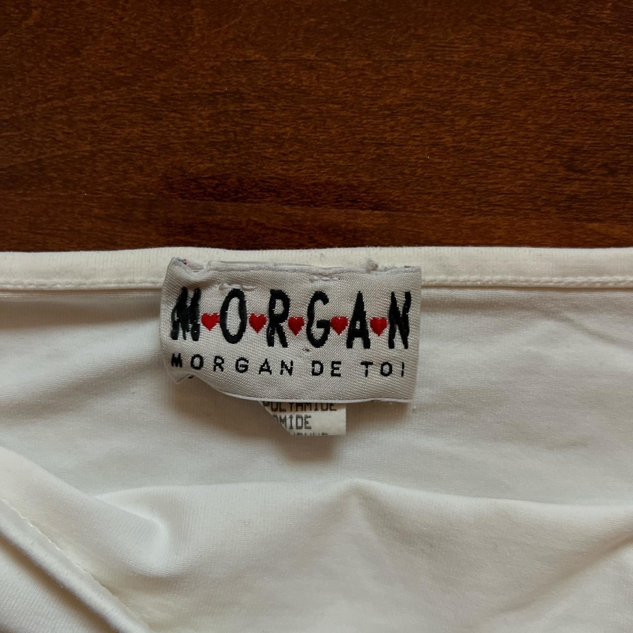 Morgan De Toi Women's White Vests-tanks-camis (3)