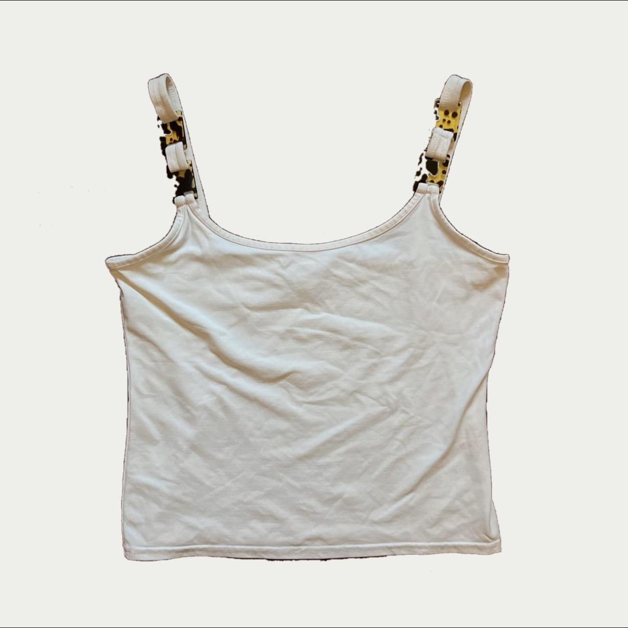 Morgan De Toi Women's White Vests-tanks-camis