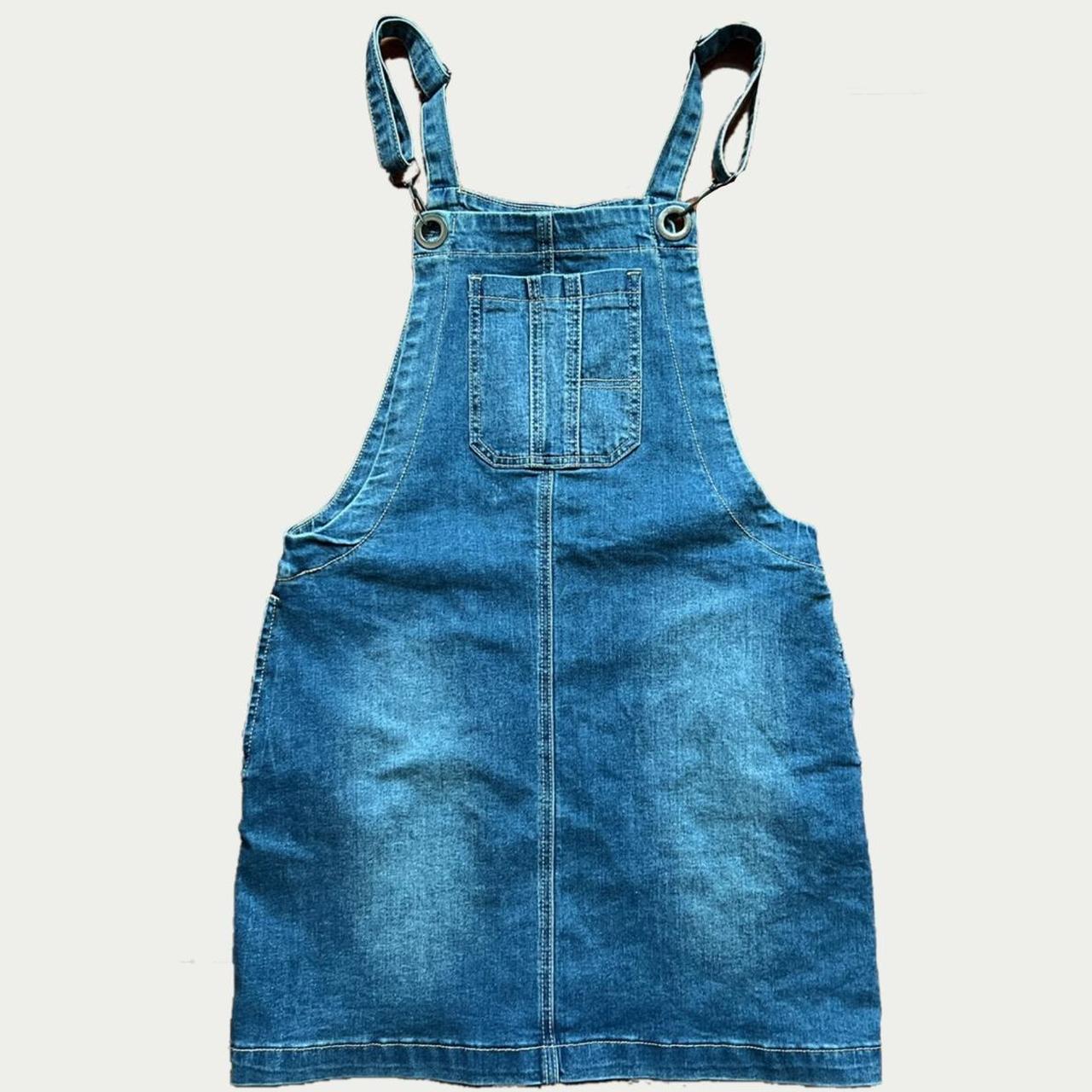 American Vintage Women's Blue Dress | Depop