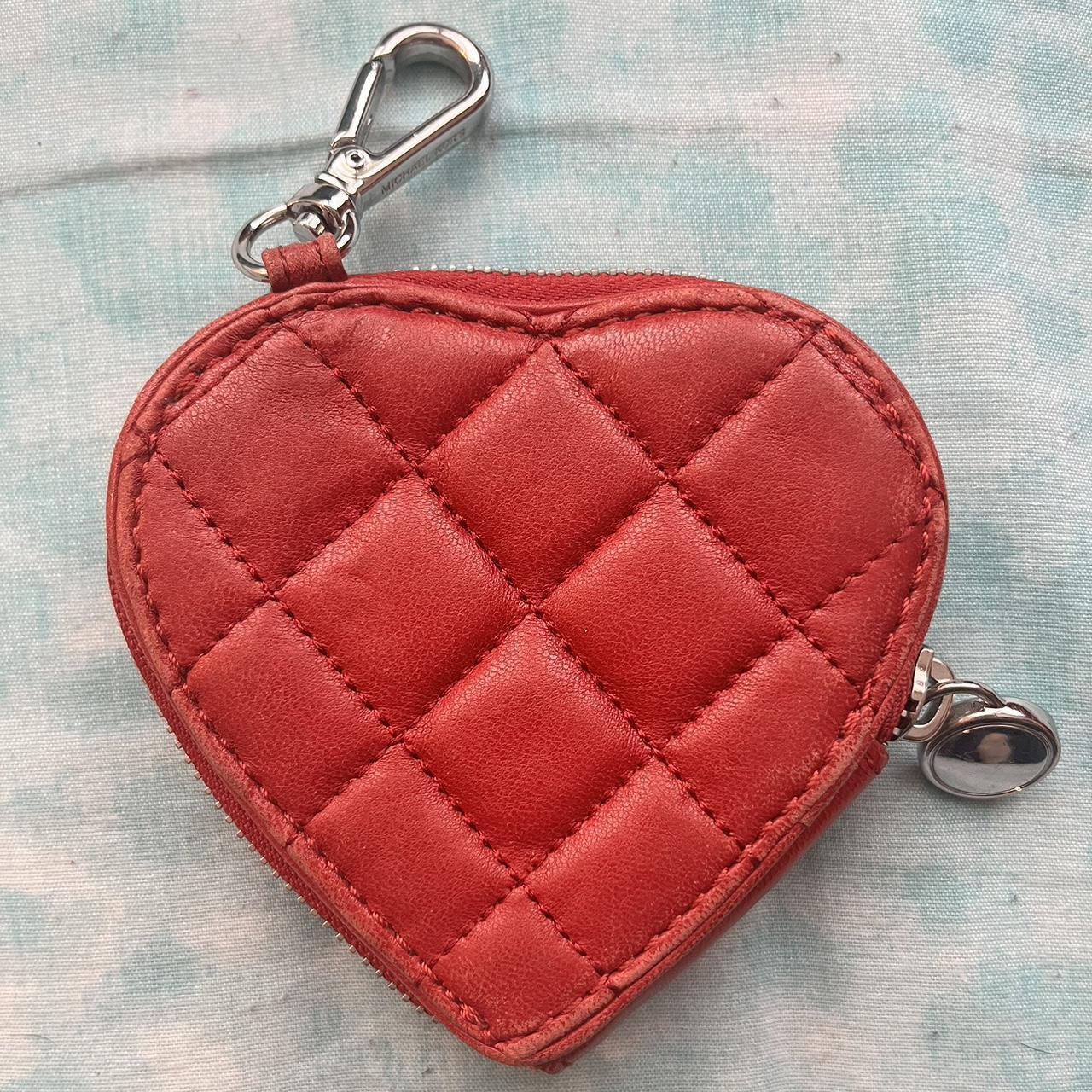 Michael kors heart hot sale coin purse