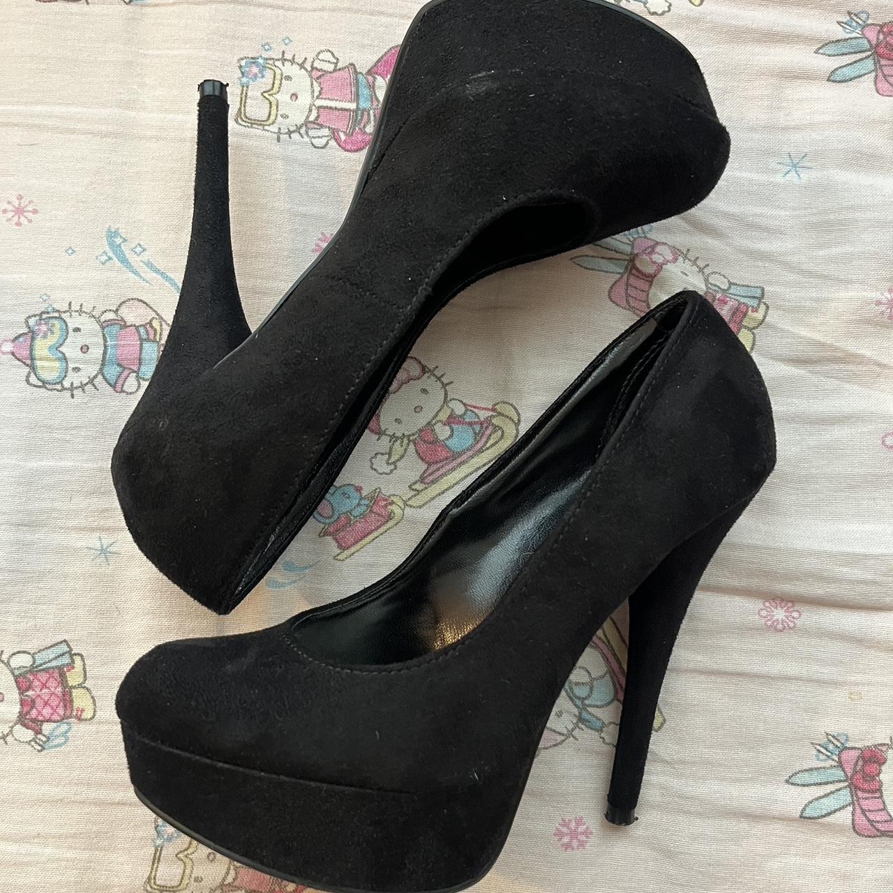 brash black heels