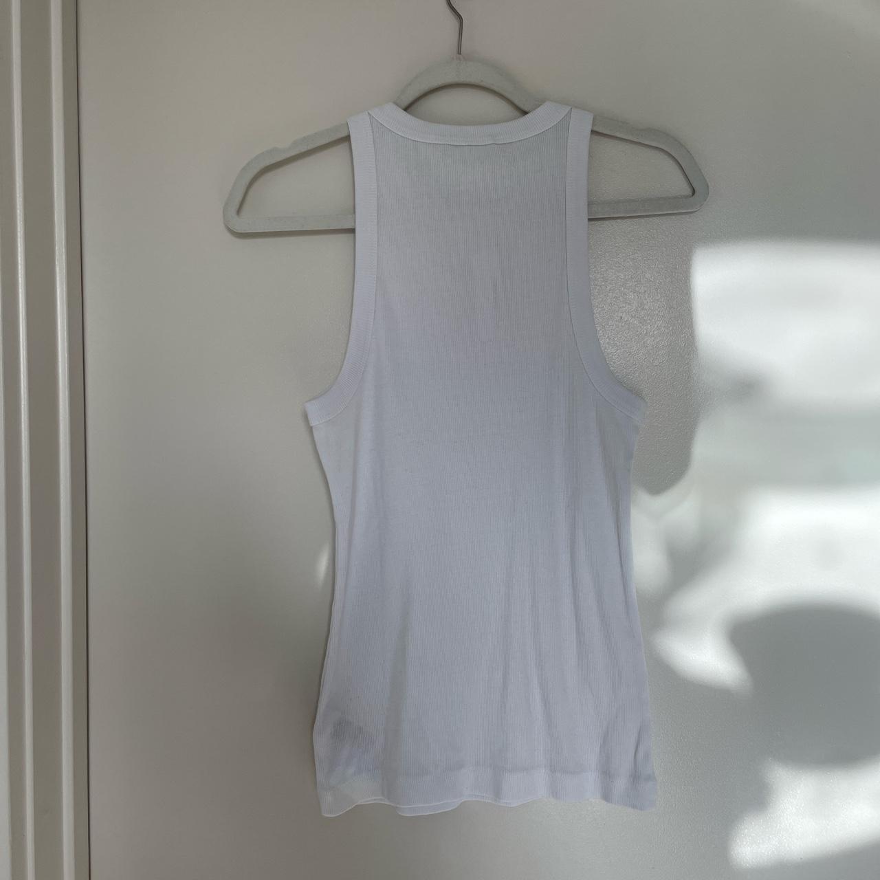 James Perse Women's White Vest (4)