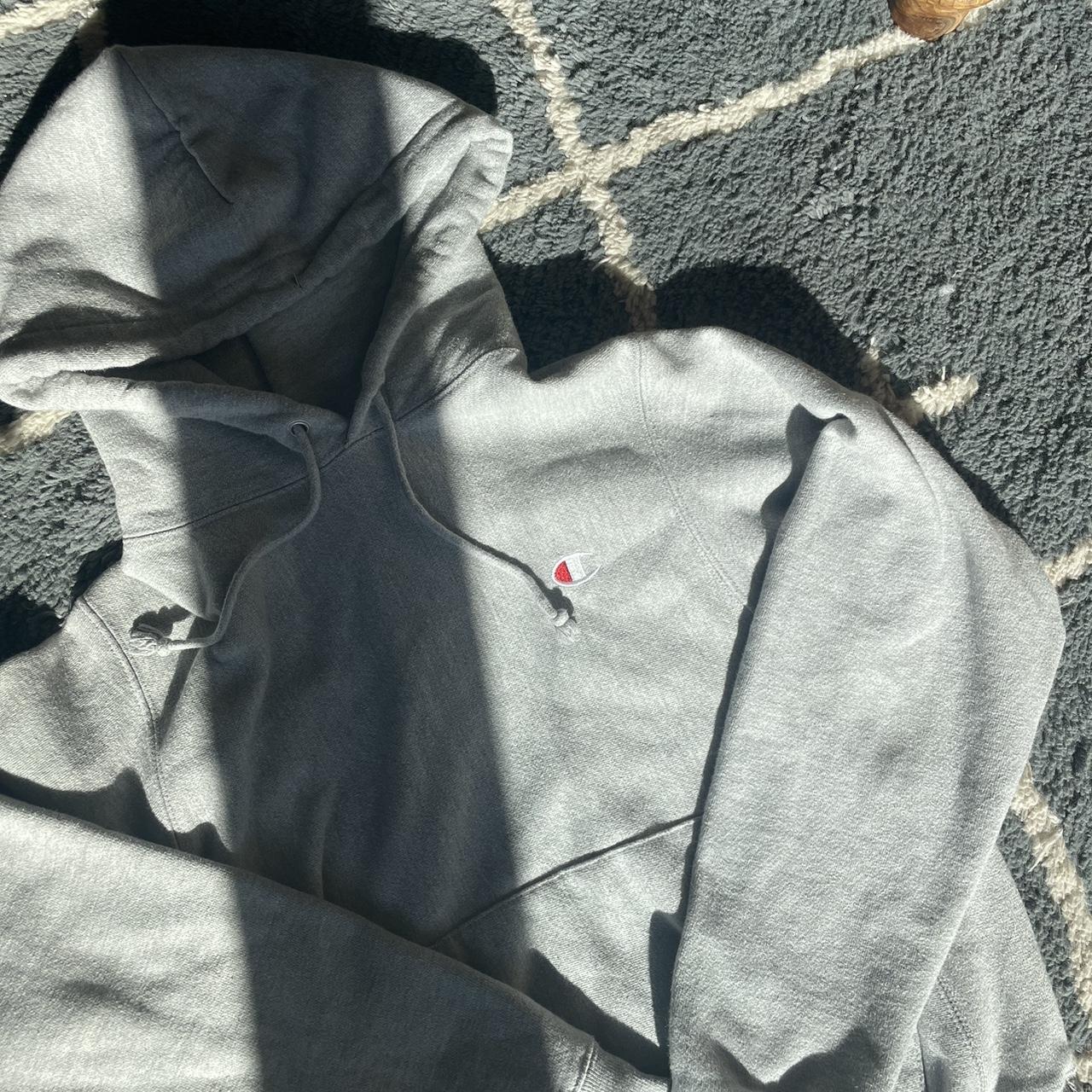 Dark grey champion online sweater