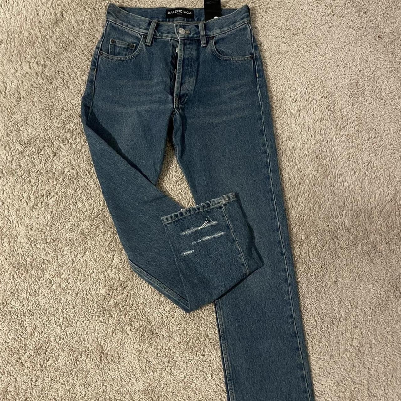 balenciaga sparkle jeans