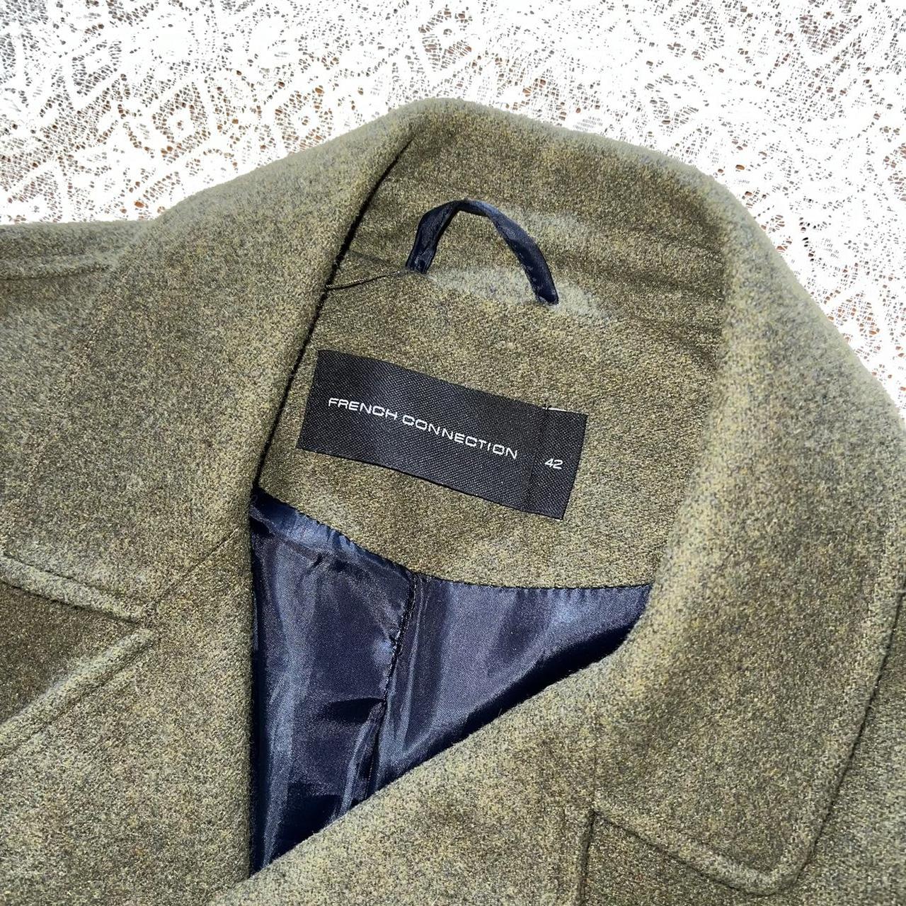 Men’s Khaki Wool Double Breasted Waist Coat circa... - Depop