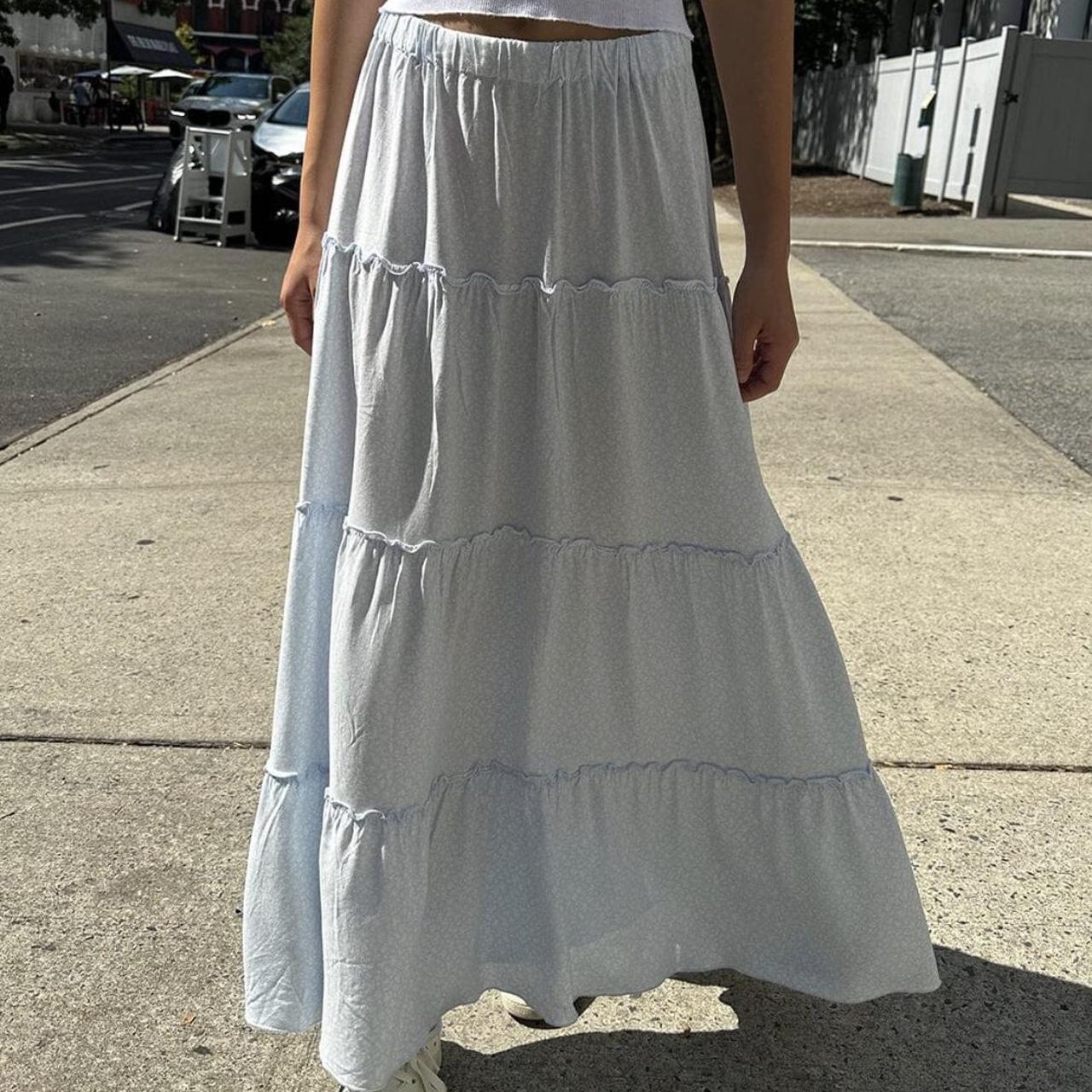 Brandy Melville Izzy Skirt • One size, would fit... - Depop