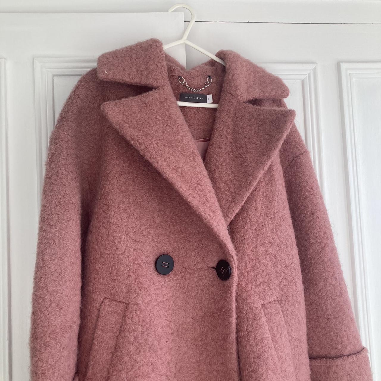 Mint velvet pink coat hotsell