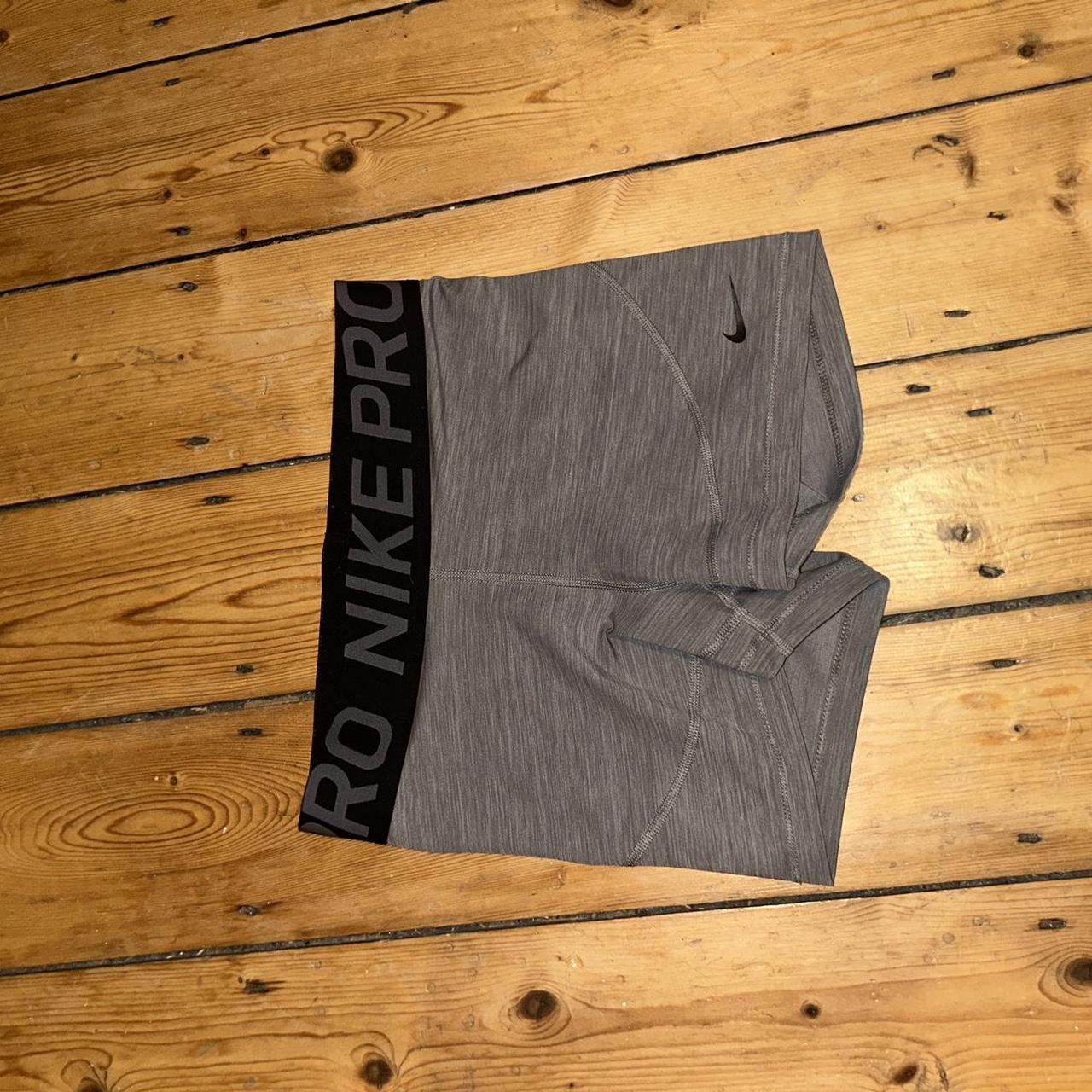 womens grey nike pro shorts