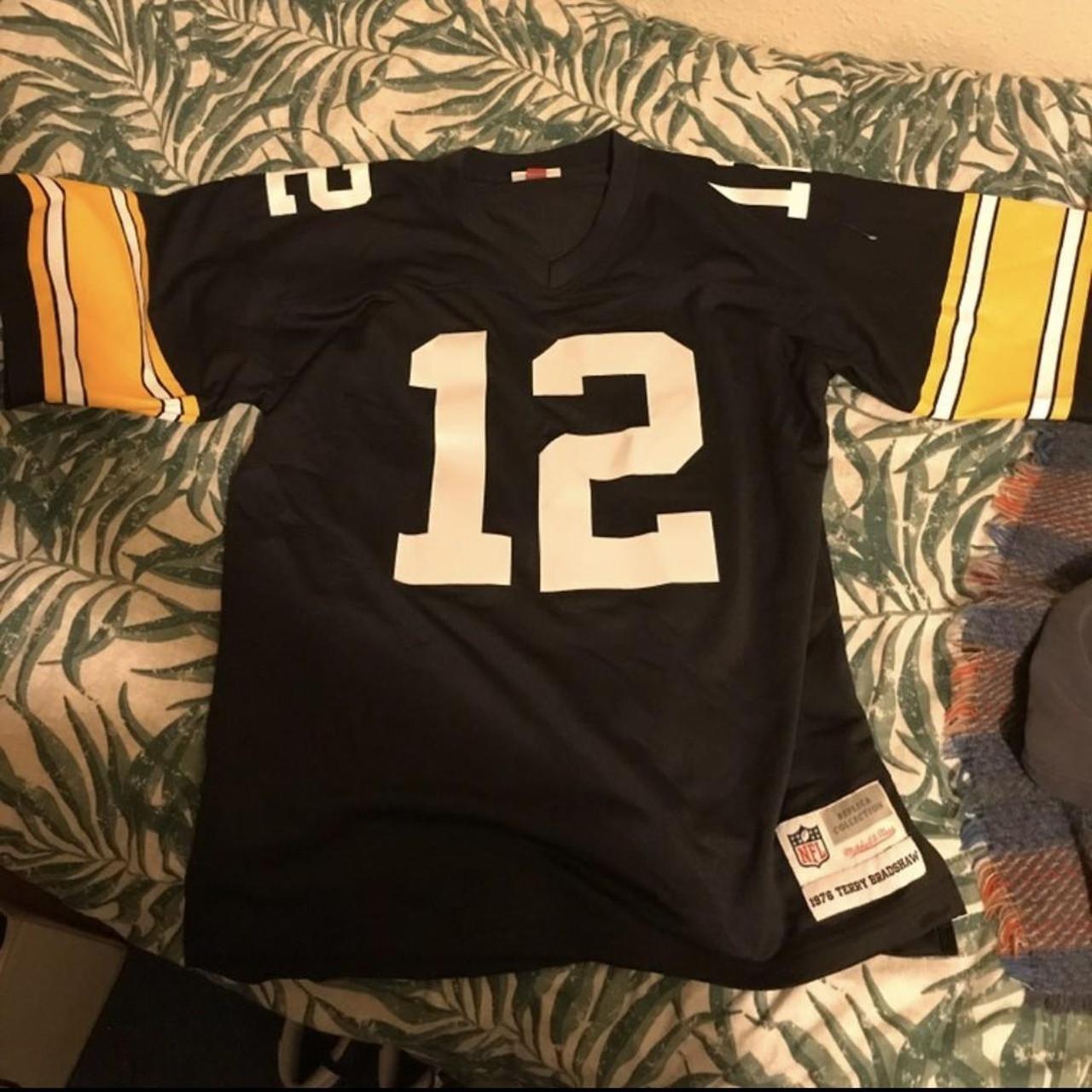 Mitchell and Ness Terry Bradshaw Pittsburgh Steelers... - Depop