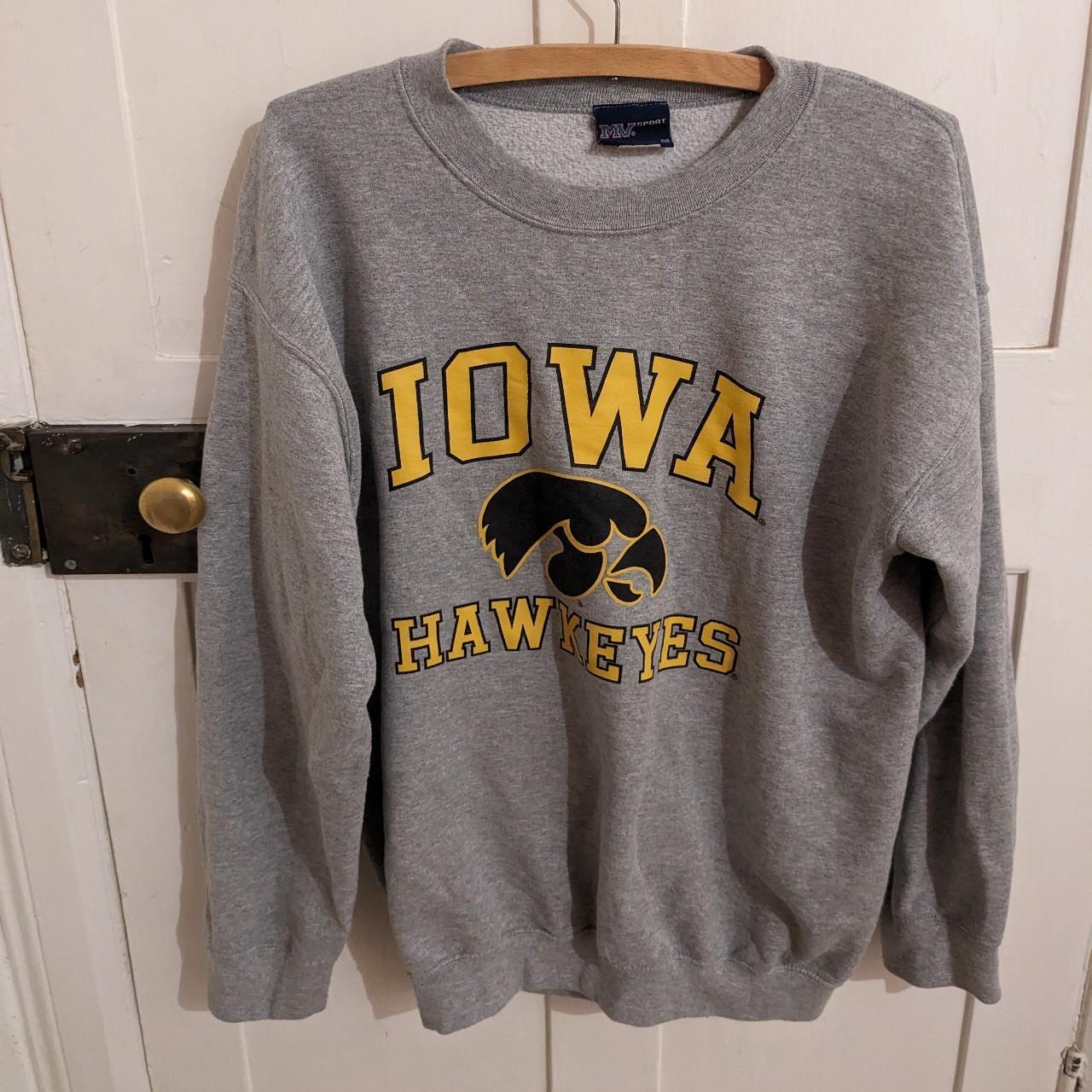 Yellow iowa hot sale hawkeye sweatshirt