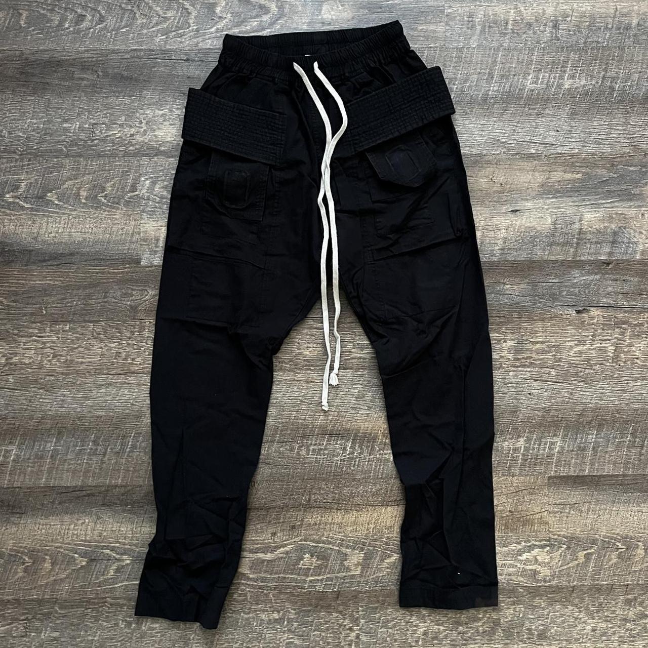 MNML RICK OWEN INSPIRED PANT Size S but I would say... - Depop