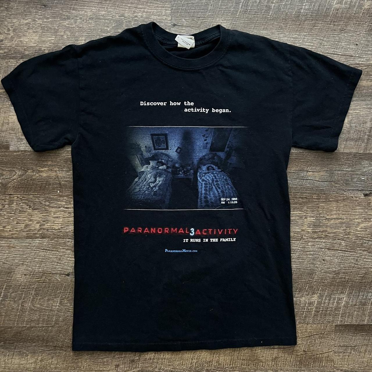 PARANORMAL ACTIVITY 3 SHIRT SIZE S - Depop